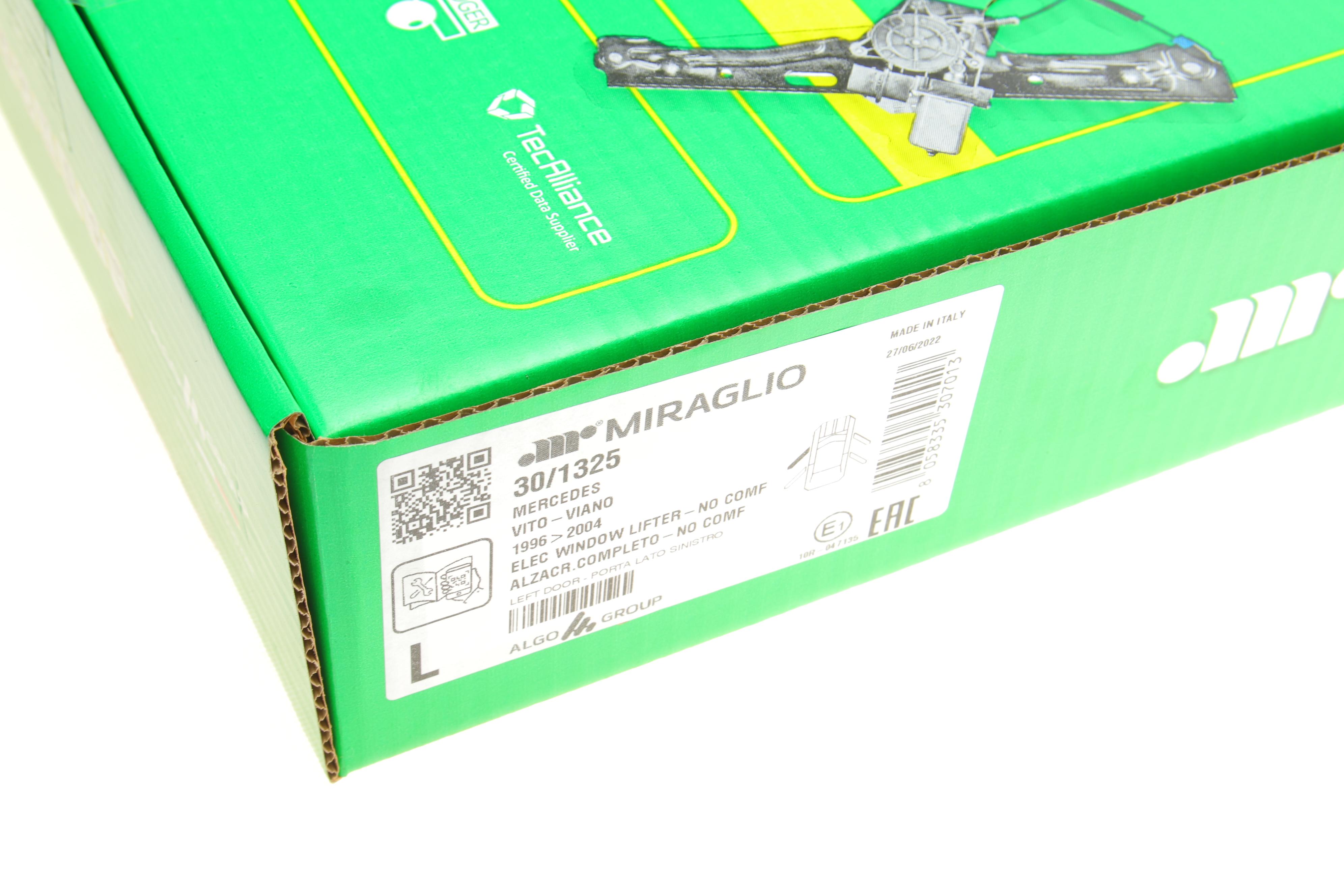 Склопідіймач (передній) MB Vito (W638) 96-03 (L) (електро) (з моторчиком)