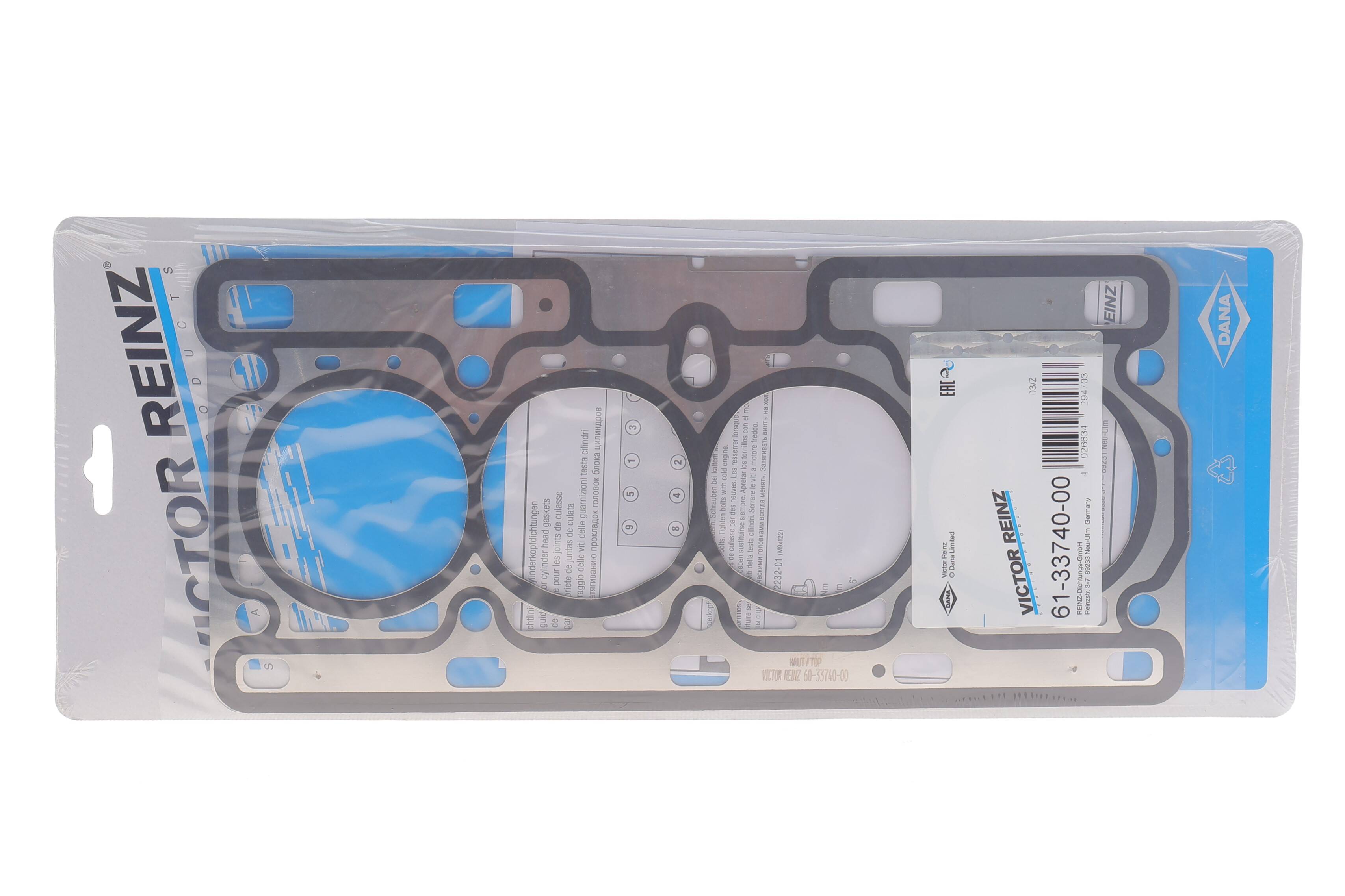 Прокладка ГБЦ Renault Kangoo/Twingo 1.2 16V 01-, Ø70,00mm