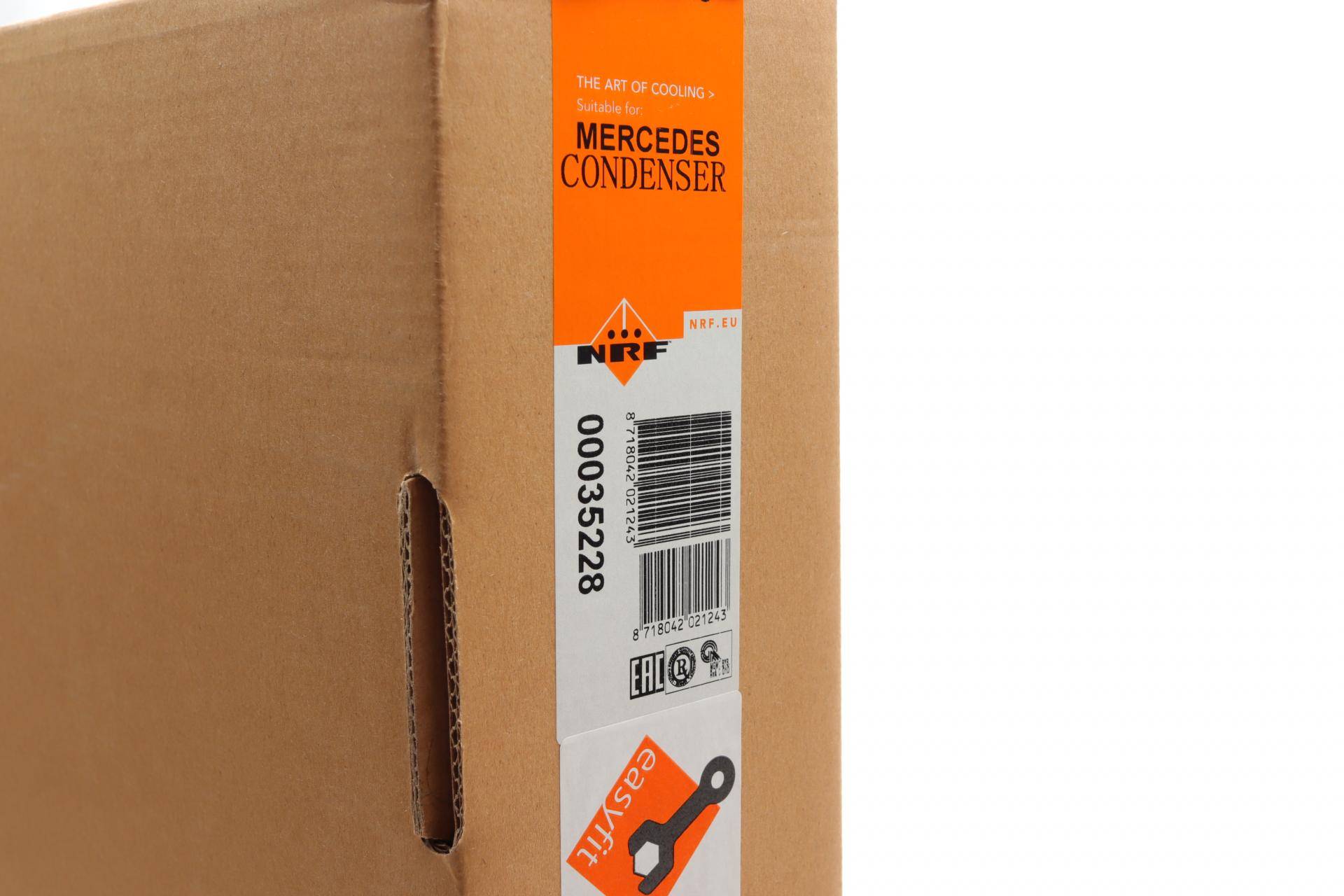 Радіатор кондиціонера MB E-class (W210) 2.0-5.4 95-03