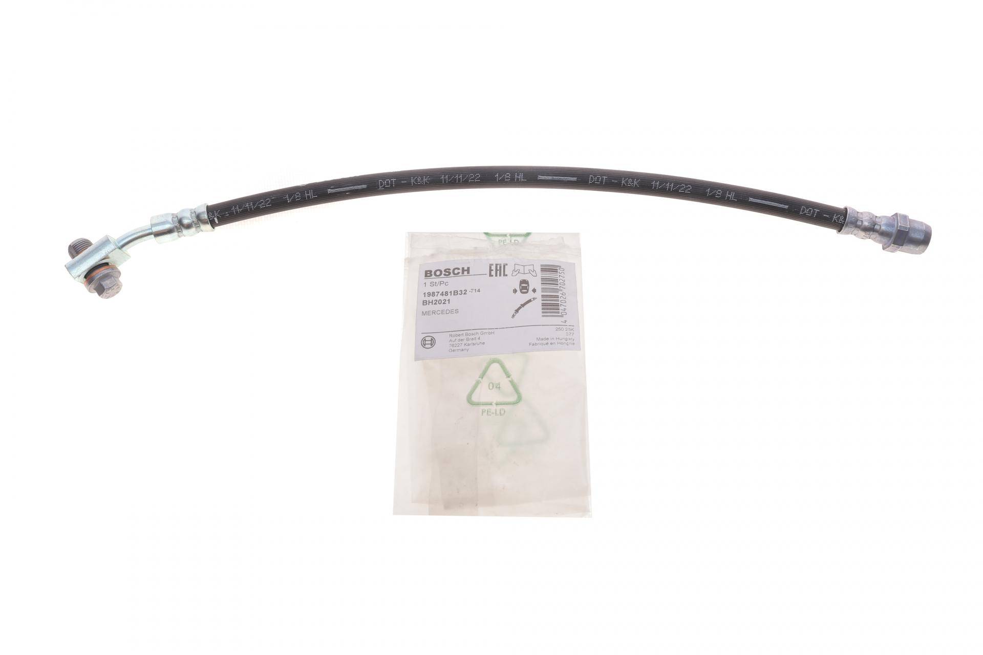 Шланг гальмівний (задній) MB GLC-class (C253/X253) 2.0-Electric 15-23 (L=383mm)