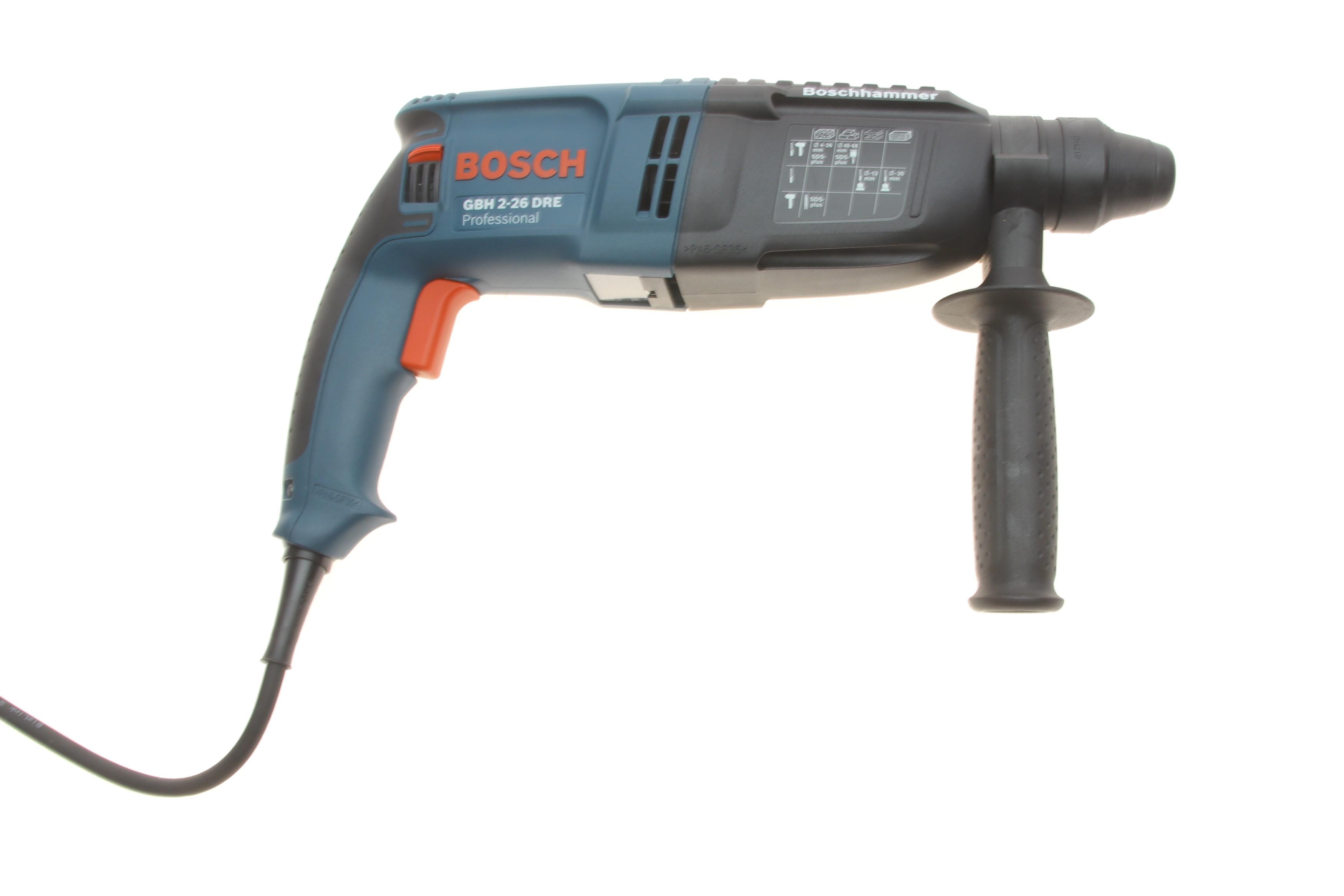 Перфоратор электрический GBH 2-26 DRE Professional (800W) 4000уд/мин/900об/мин/2.7Дж (SDS plus)