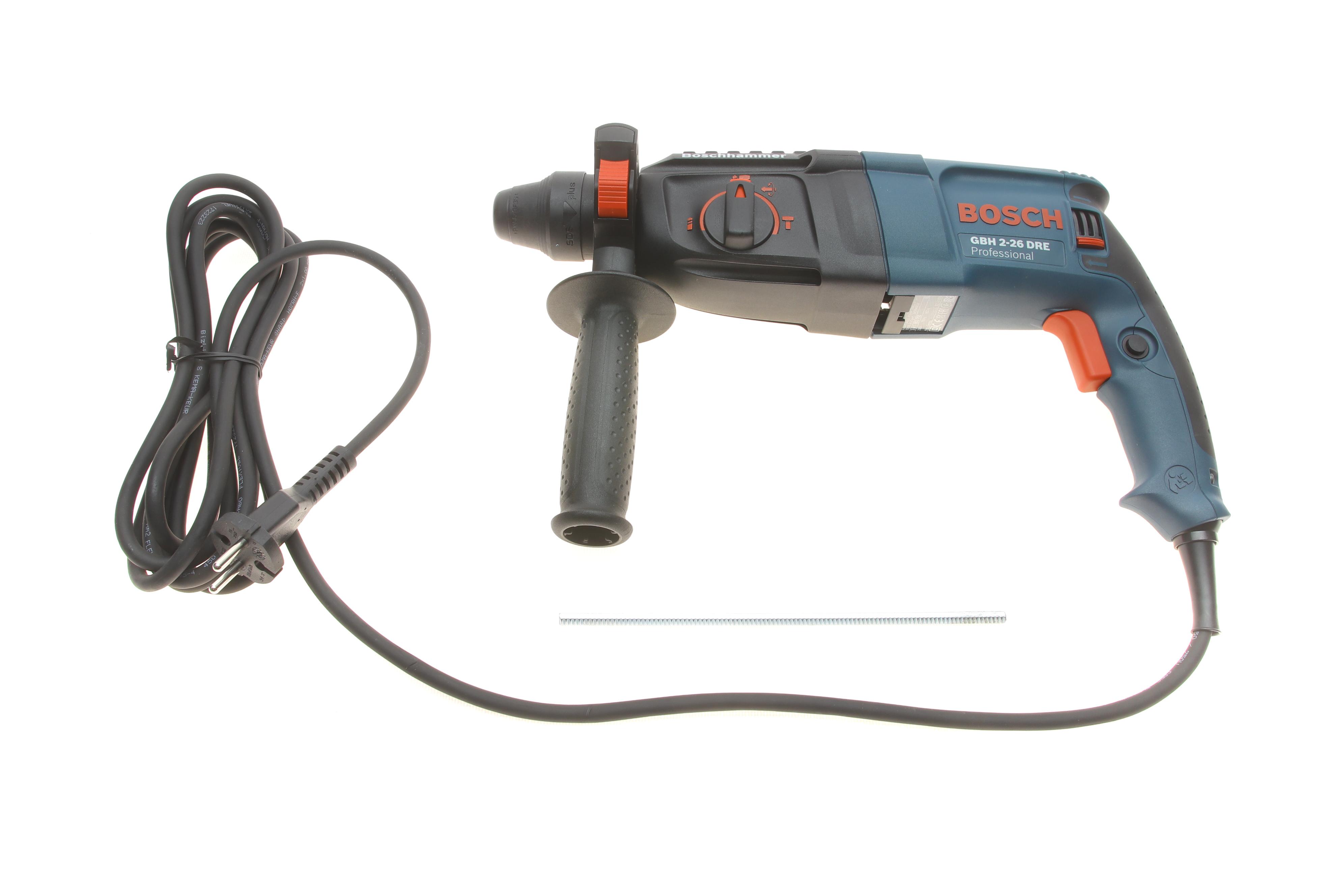 Перфоратор электрический GBH 2-26 DRE Professional (800W) 4000уд/мин/900об/мин/2.7Дж (SDS plus)