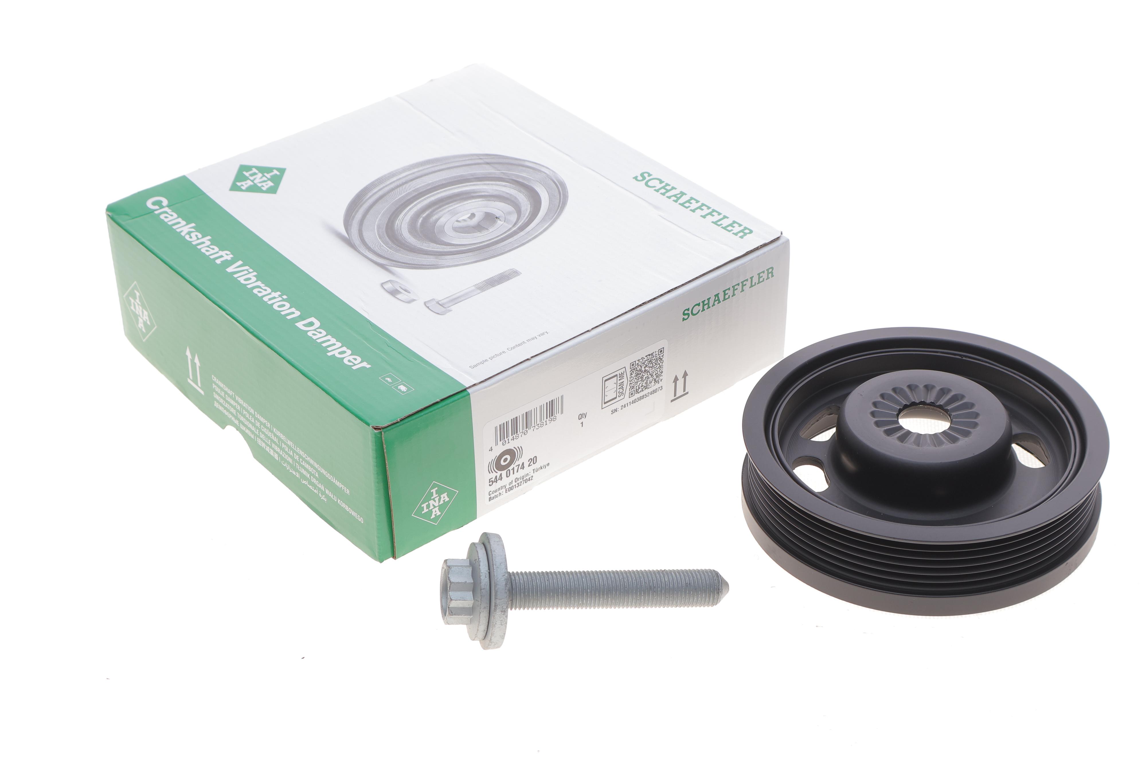 Шків колінвалу Skoda Fabia/Rapid/VW Polo 1.0 TSI 14- (6PK) +болт