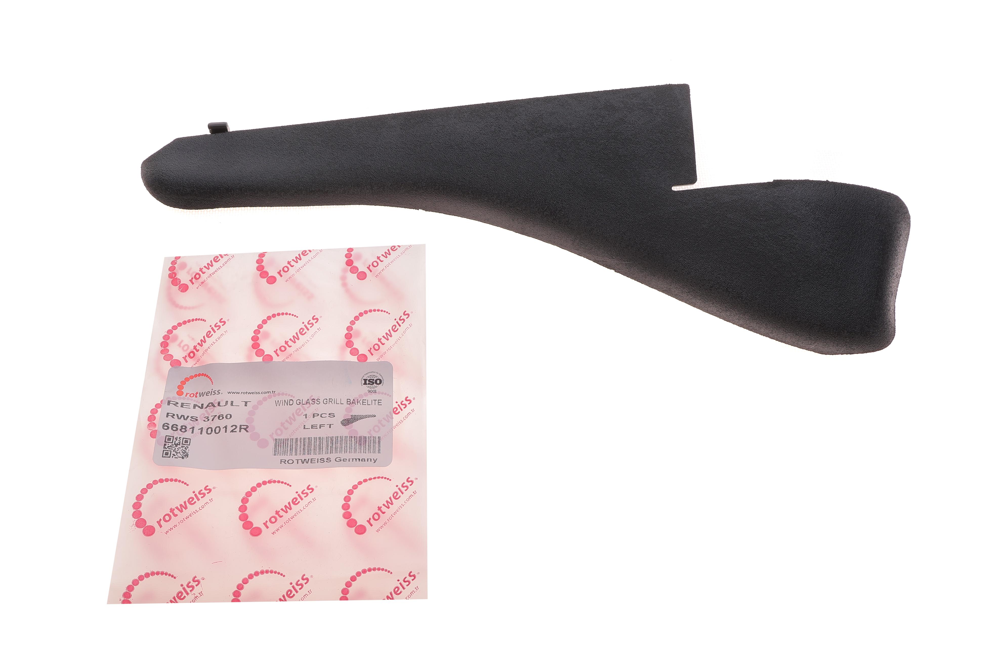 Накладка петлі капота Renault Master 10- (L)