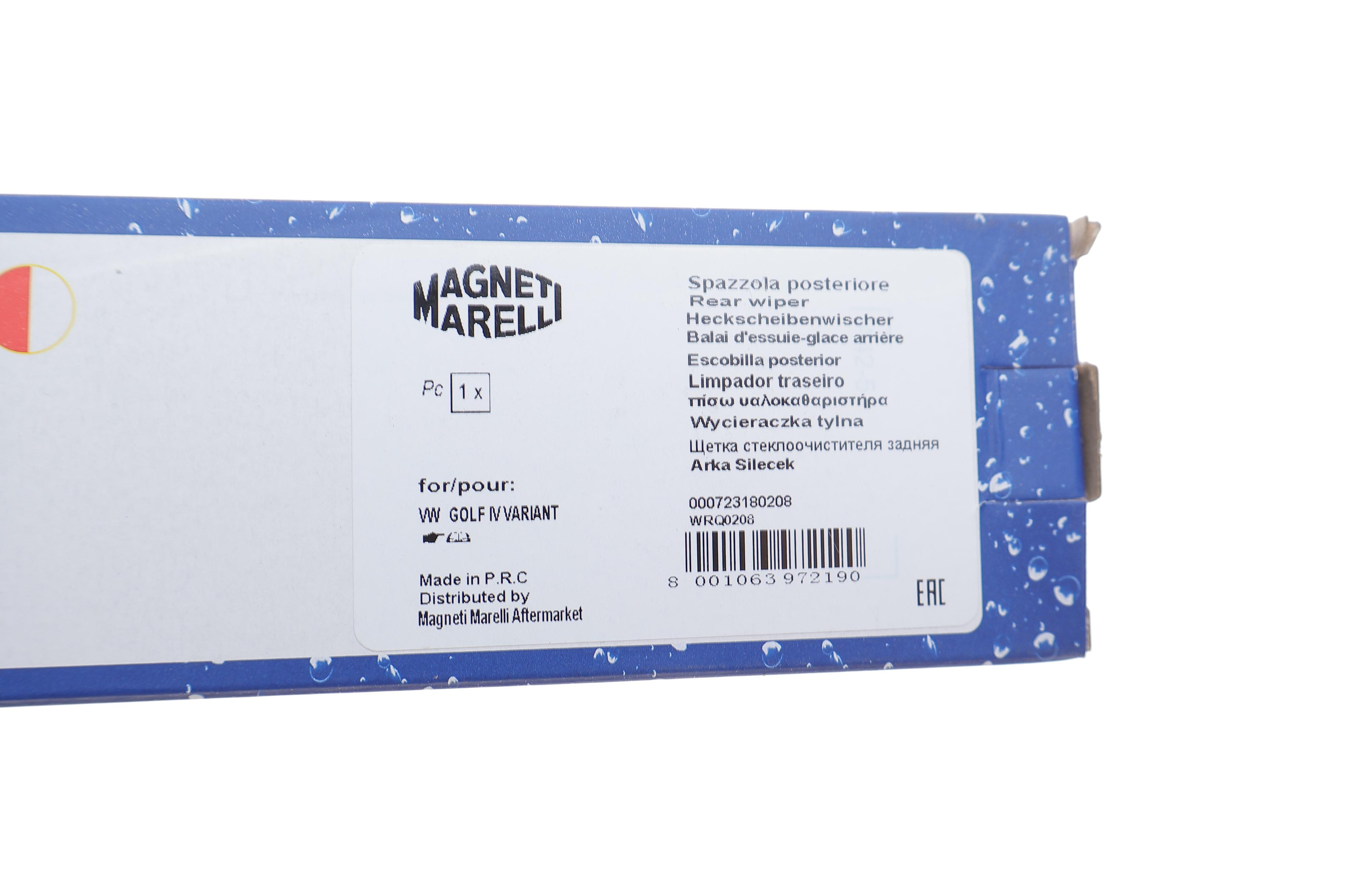 Рычаг стеклоочистителя (задний) VW Golf IV 97-05 (+щетка)