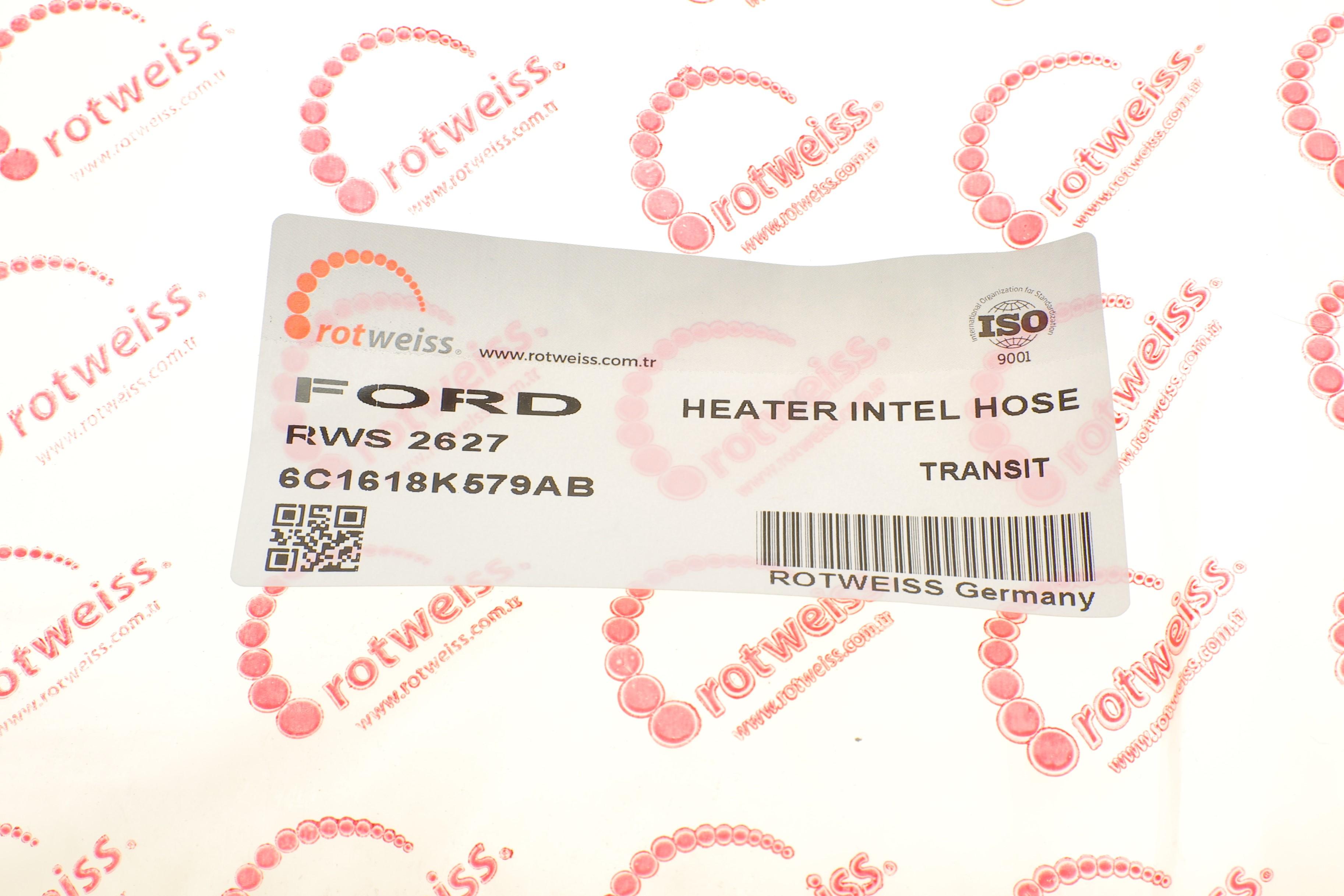 Патрубок пічки Ford Transit 2.4 TDCi 06-