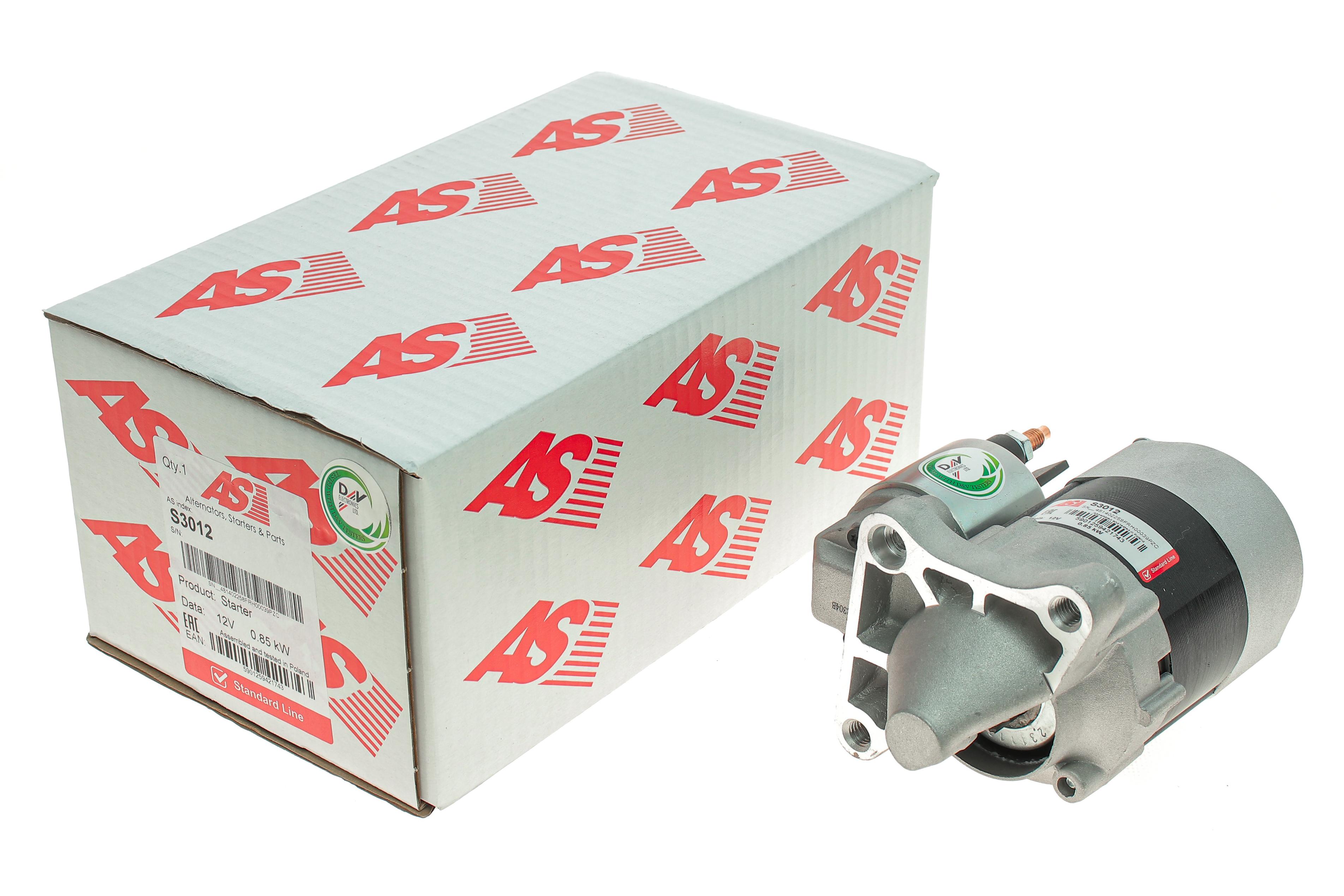 Стартер Renault Kangoo 1.6 16V 01-/99-08/Laguna 1.6 i 01-07 (12V/0.85kw) (z=8)