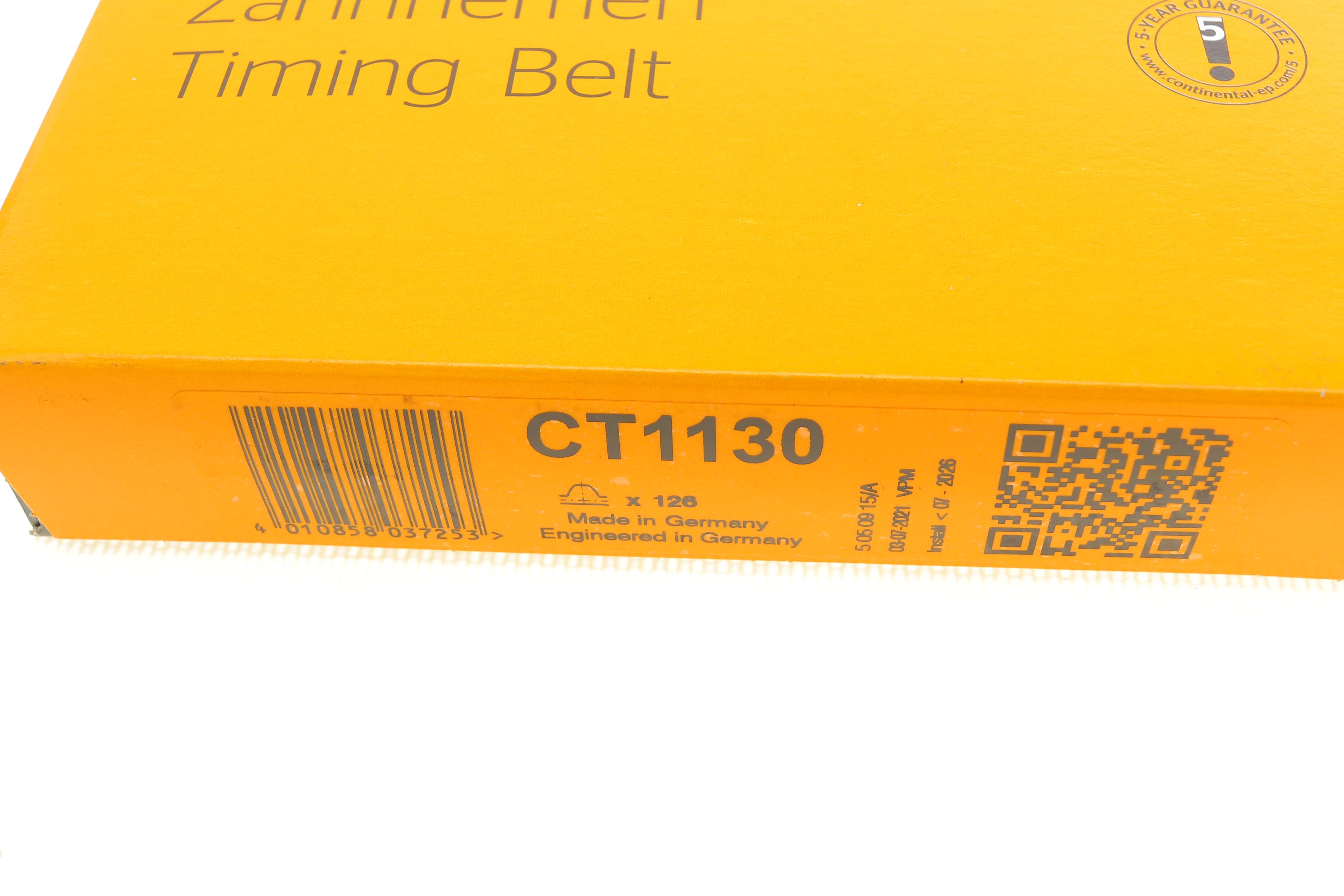 Ремінь ГРМ Renault Megane 2.0/TCe 03-/Laguna 1.8/2.0 16V 01-15/Trafic 2.0 01-/Duster 2.0 11-18