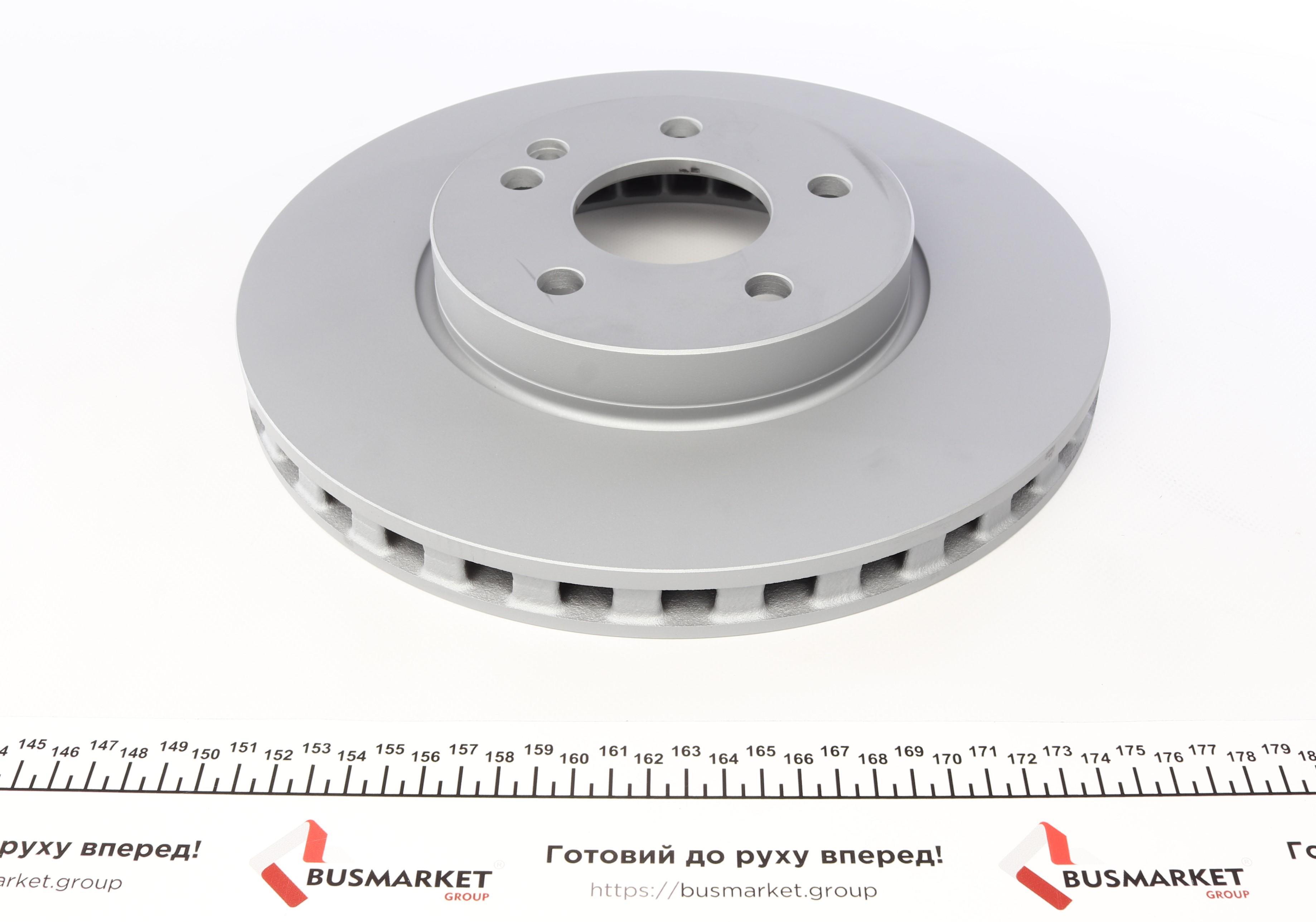 Диск тормозной (передний) MB Vito (W447) 14- (300x28) (с покрытием) (вентилируемый)