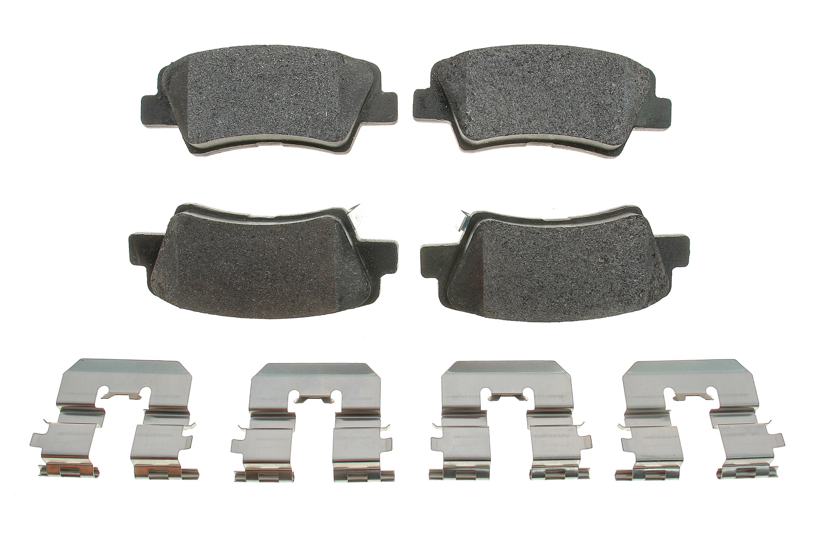 Колодки гальмівні (задні) Hyundai Elantra/Sonata/Tucson 04- (Akebono) Q+