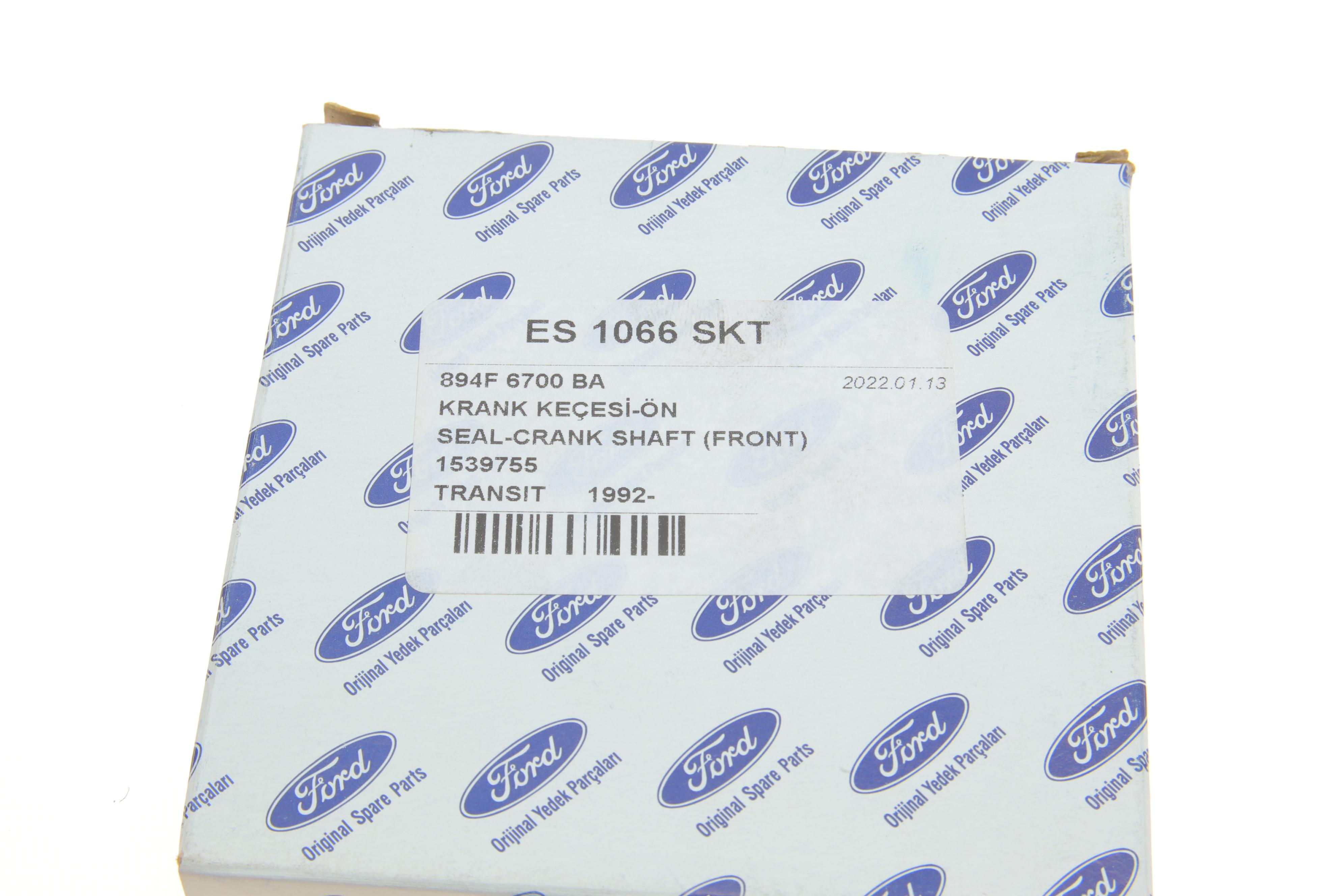 Сальник колінвалу (передній) Ford Transit 2.5TD (66.7x85.7x10) (OE Ford)