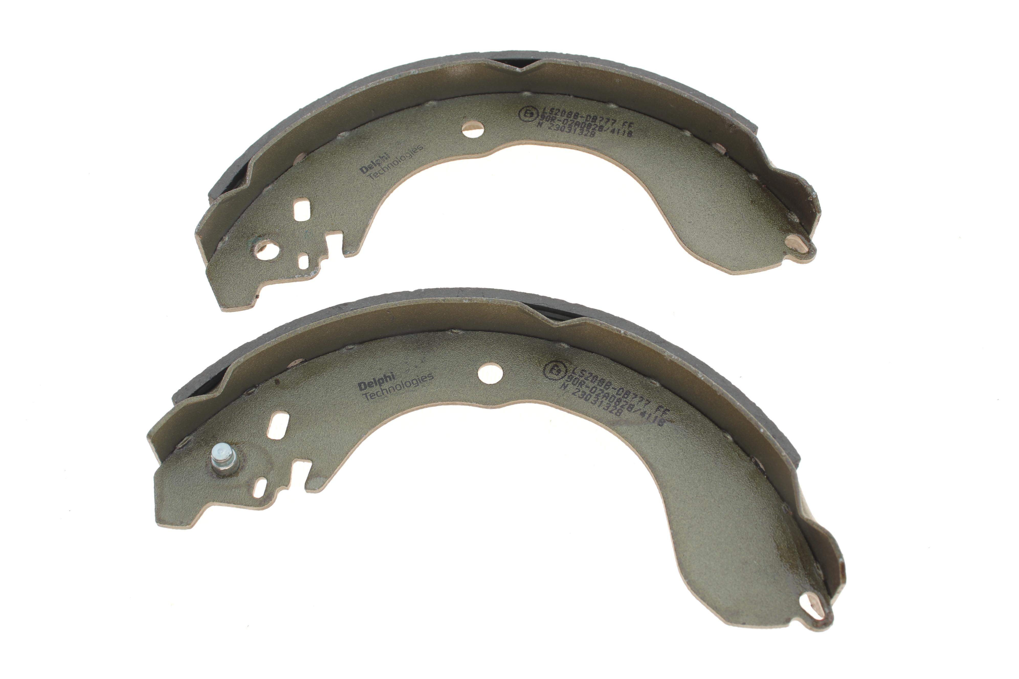 Колодки тормозные (задние) Jeep Compass 06-/Patriot 07- (барабанные) (229x37)