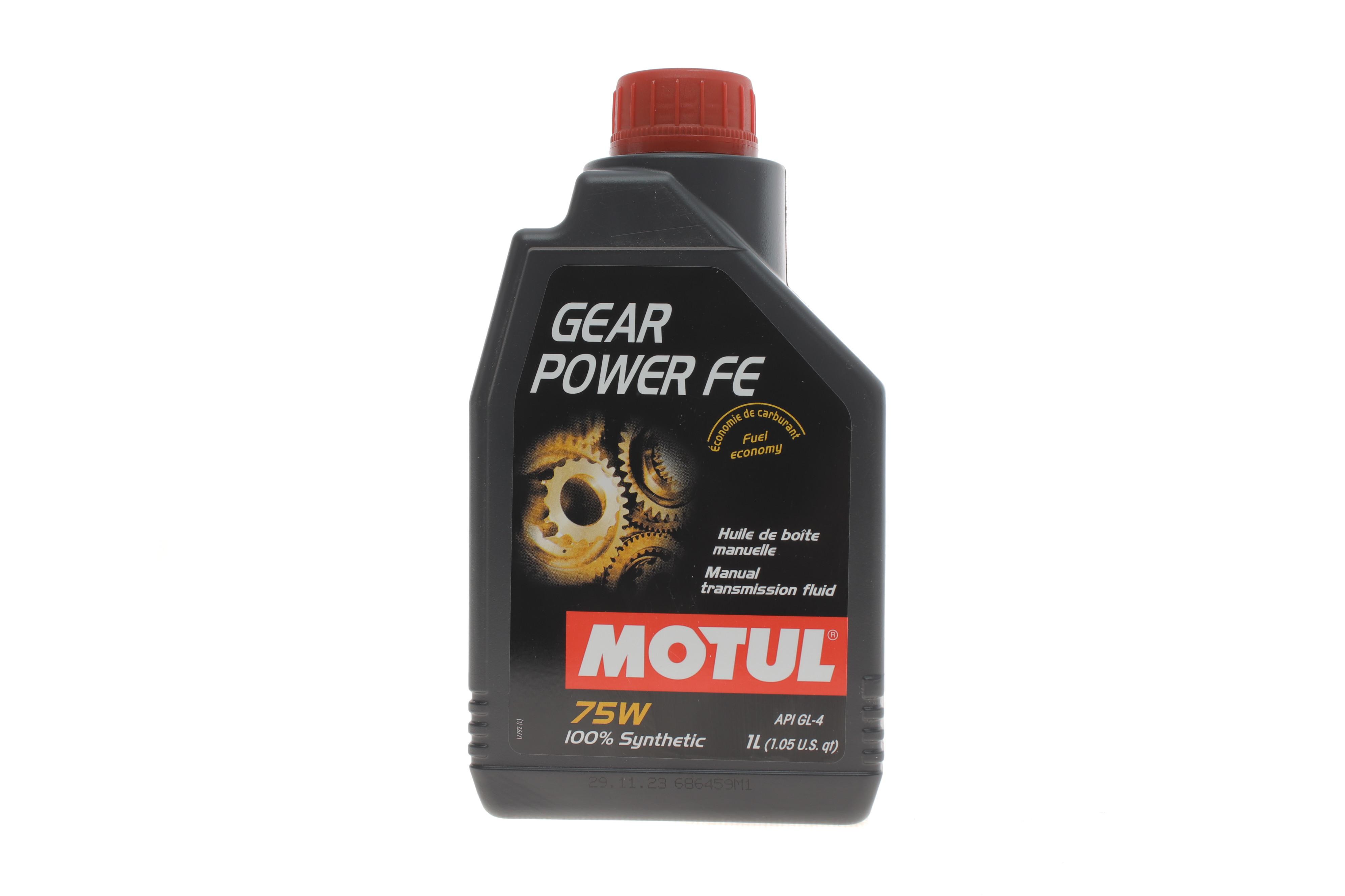 Масло 75W Motul Gear Power FE (1L) (111148)