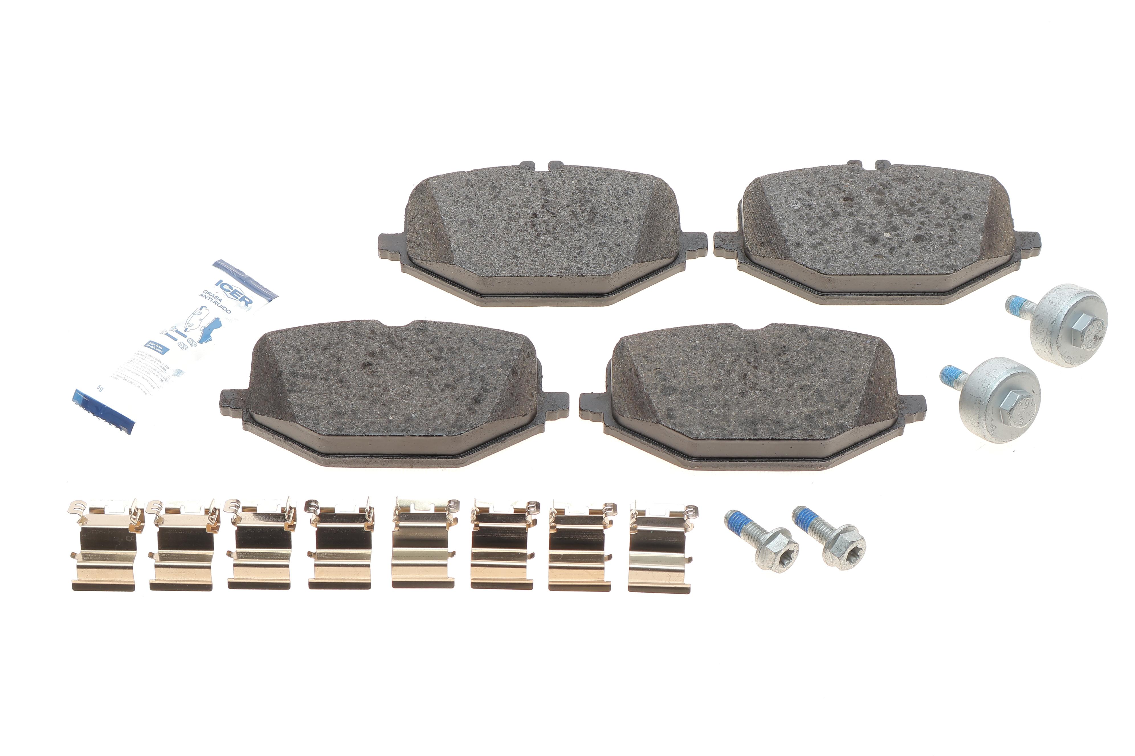 Колодки тормозные (задние) MB G-class (W463)/GLE-class (C167) 18-