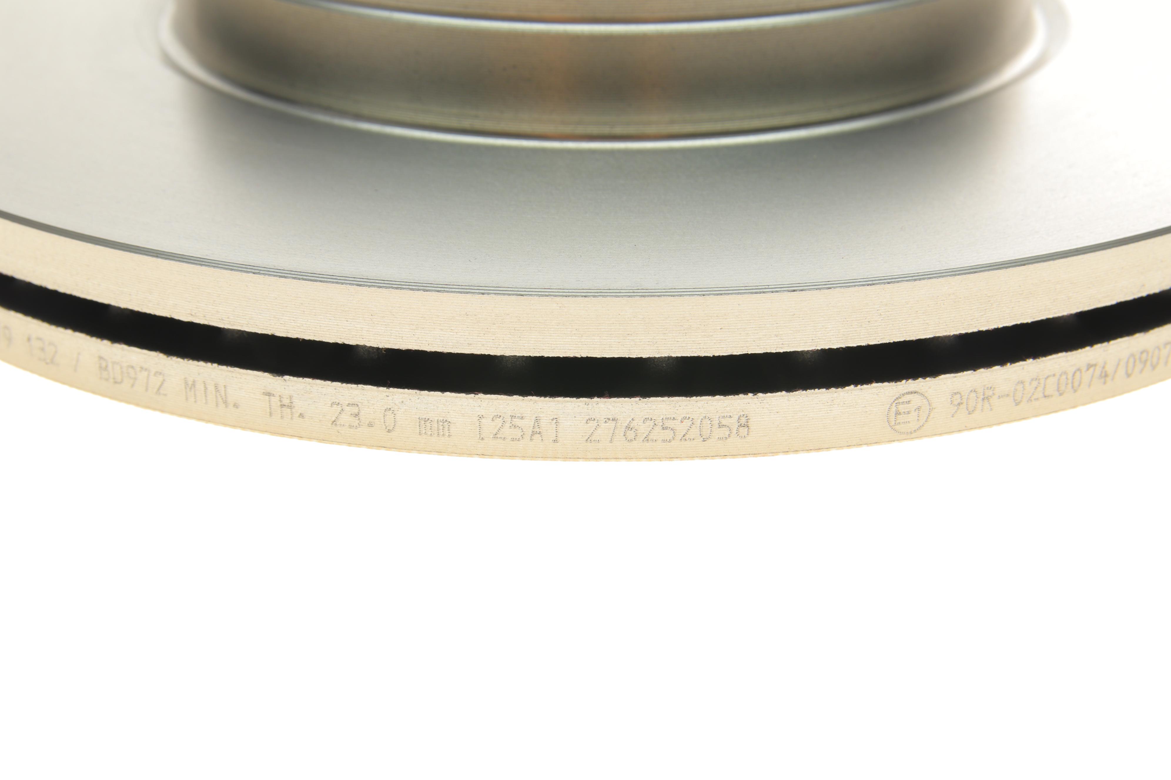 Диск гальмівний (передній) Mazda 6 02-08 (282.5х25) (вентильовані)