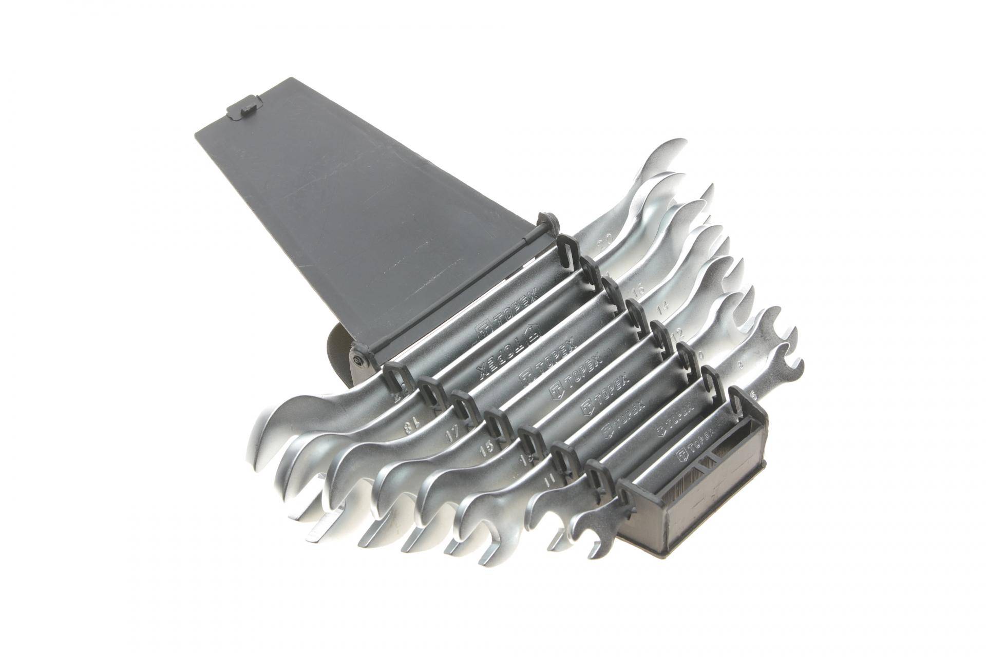 Набір ключів ріжкових 6x7-20x22 мм 8 од.