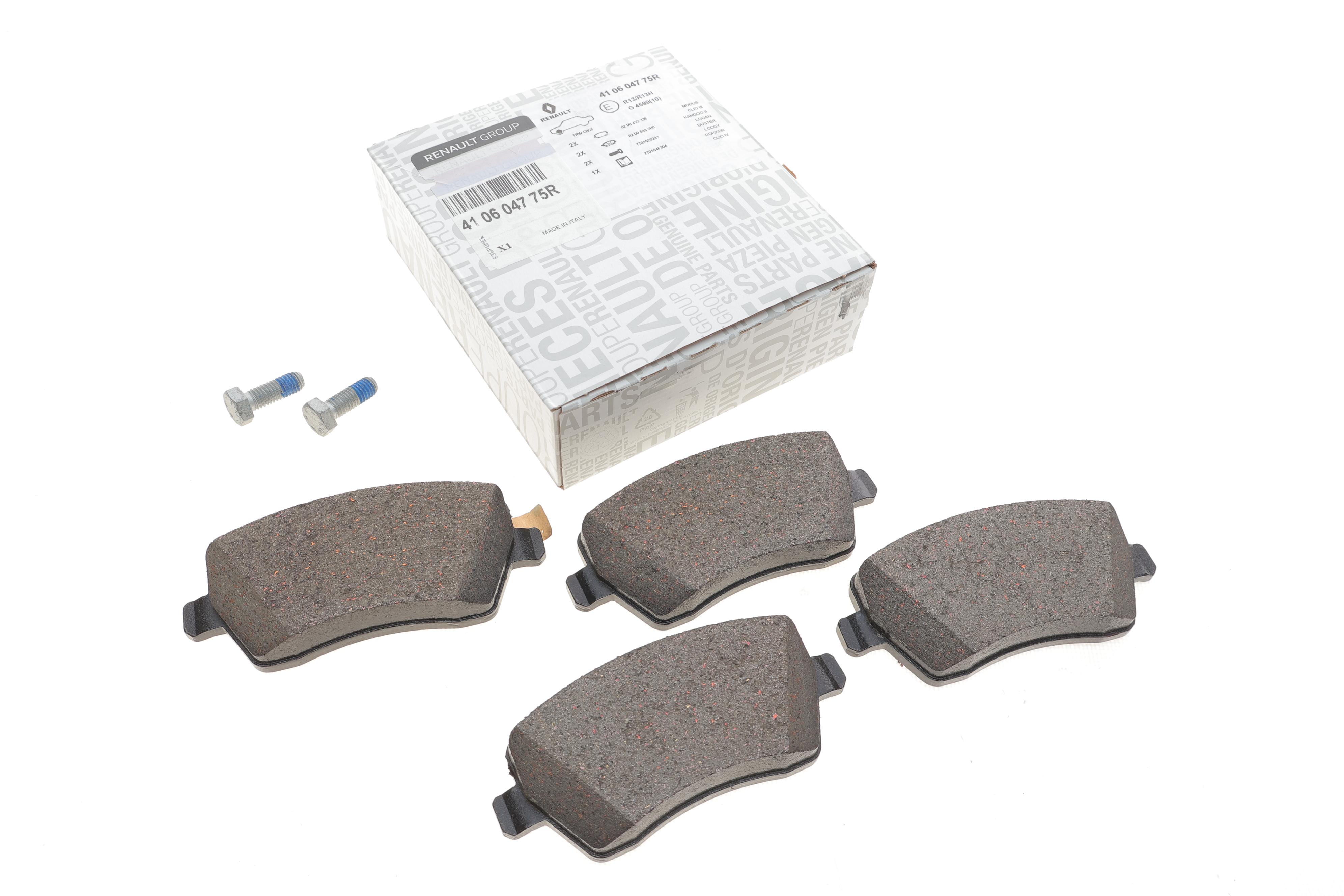 Колодки тормозные (передние) Renault Kangoo 08-/Duster 10-/Megane 15-/MB Citan 1.2-2.0 12-