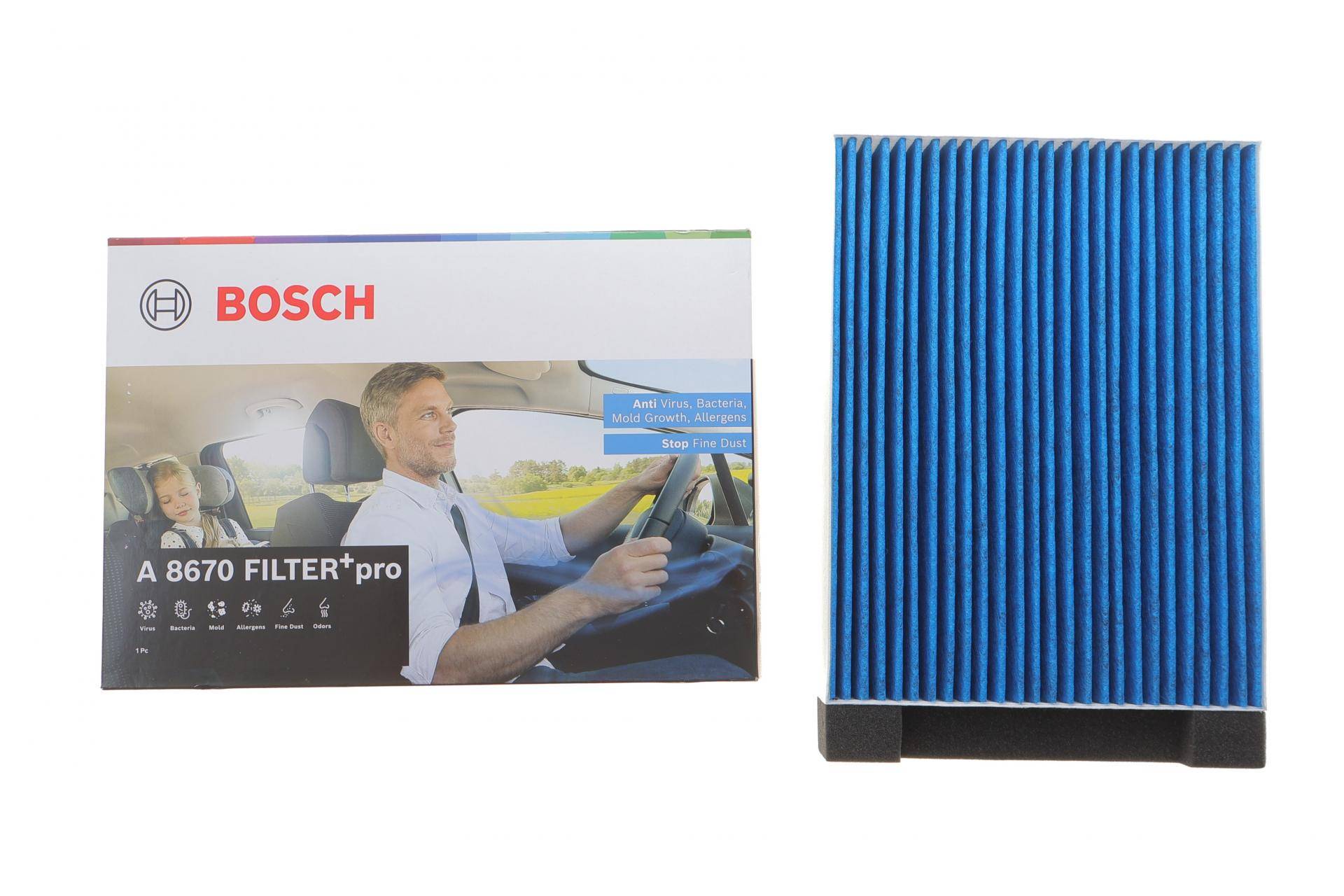 Фільтр салону MB Vito (W447)/Sprinter (W907) 14- (вугільний/антибактеріальний) FILTER+pro