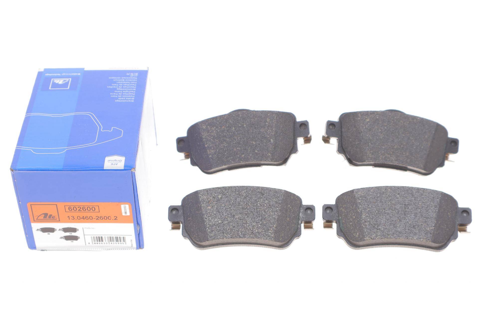 Колодки гальмівні (задні) Nissan Leaf 17-/Qashqai/X-trail 13-/Renault Kadjar 15-/Koleos 16- (TRW)