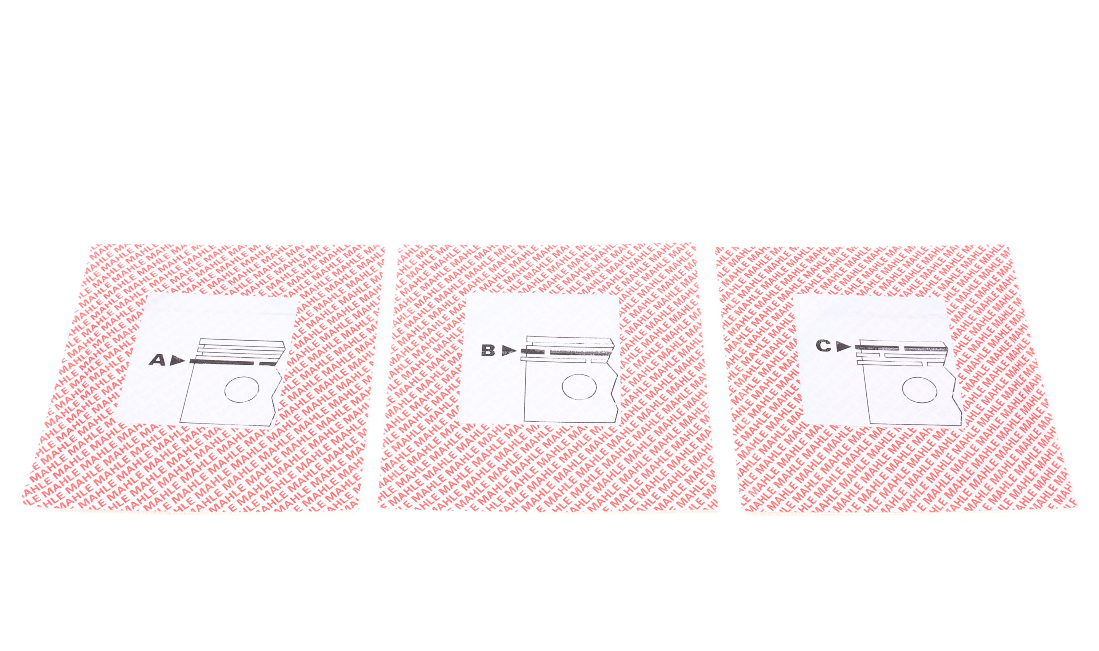 Кільця поршневі Citroen Jumper/Fiat Scudo/Ducato 1.9TD (83.00mm/STD) (3-2-3)