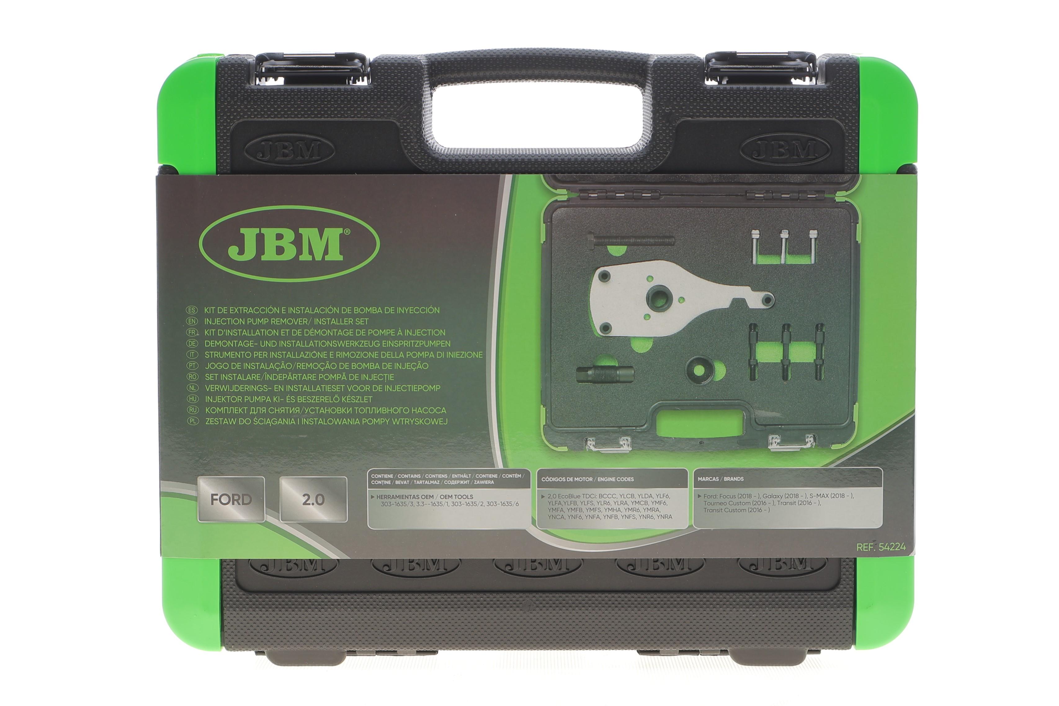 Набір інструментів для монтажу та демонтажу ПНВТ Ford 2.0 EcoBlue TDCi