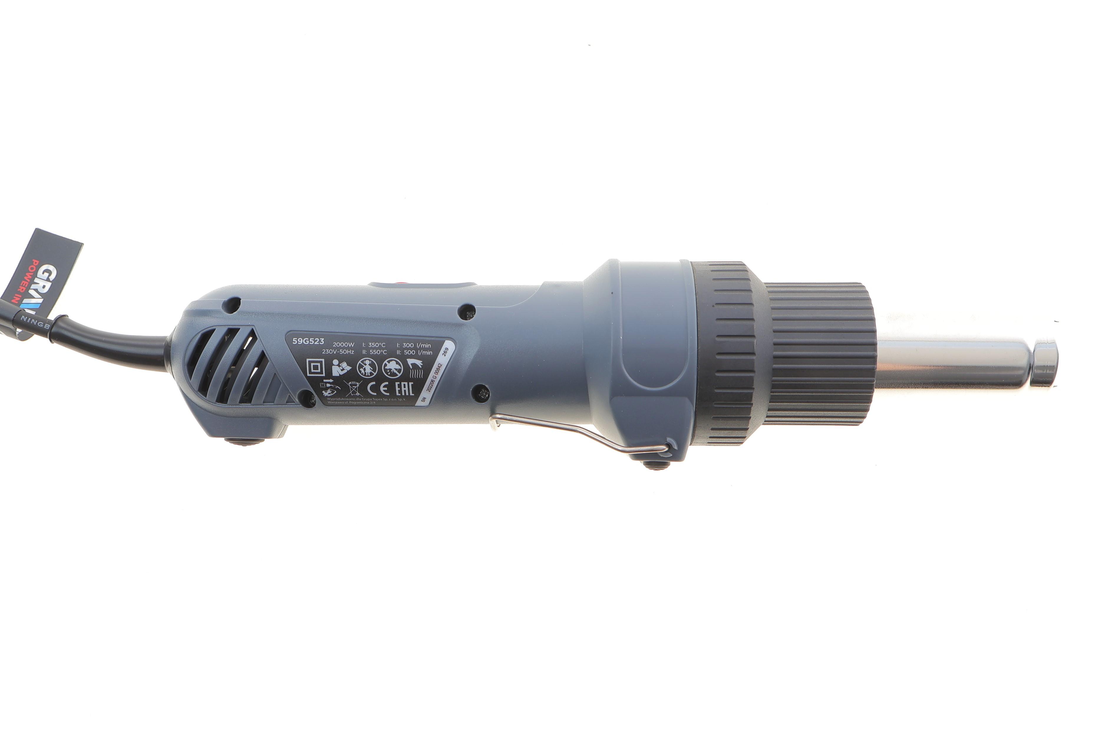 Термофен 2000W (два режиму t° I:350 °C/II :550 °C)