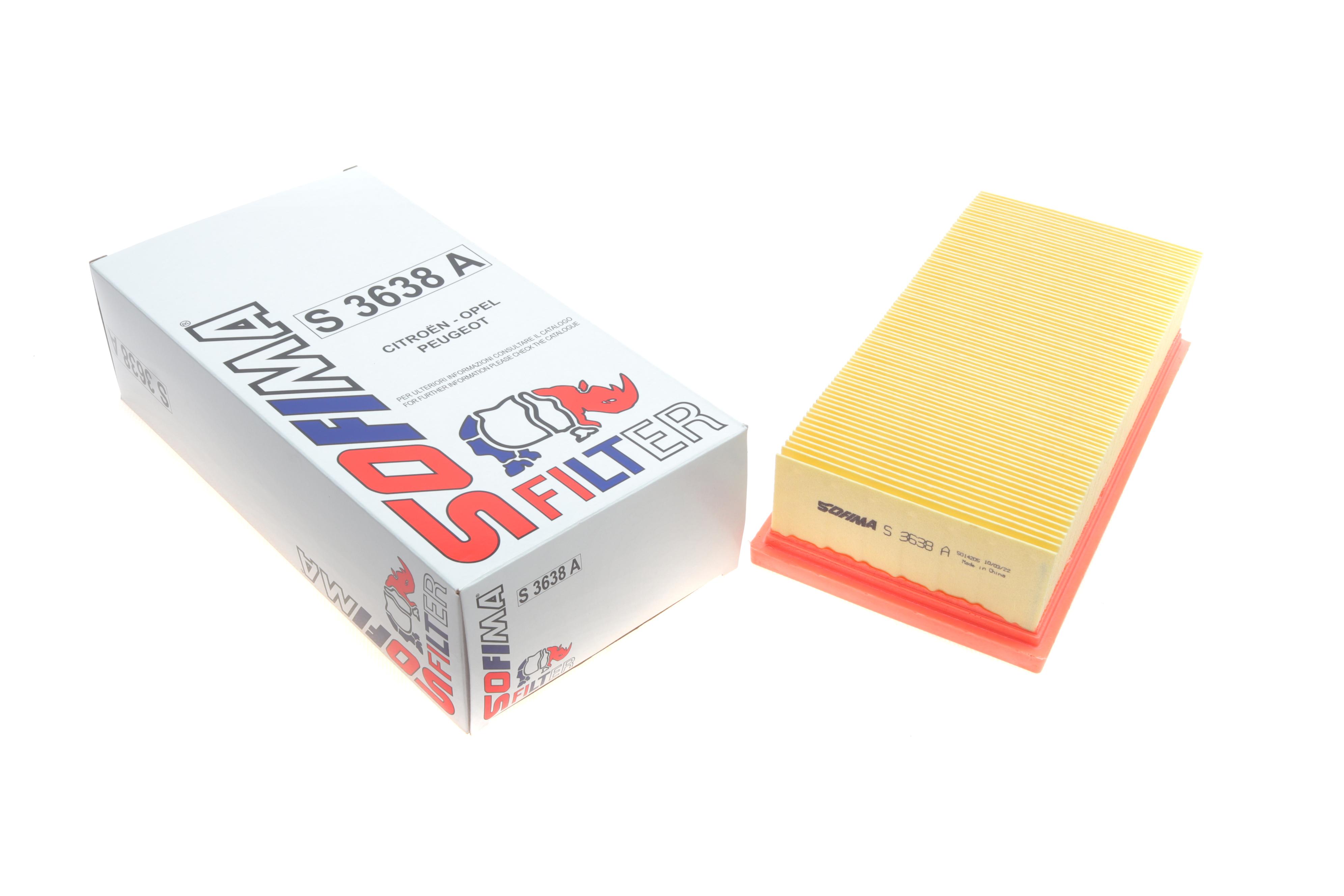 Фильтр воздушный Citroen C3/Peugeot 208/308 1.0/1.2VTi/PureTech 12-