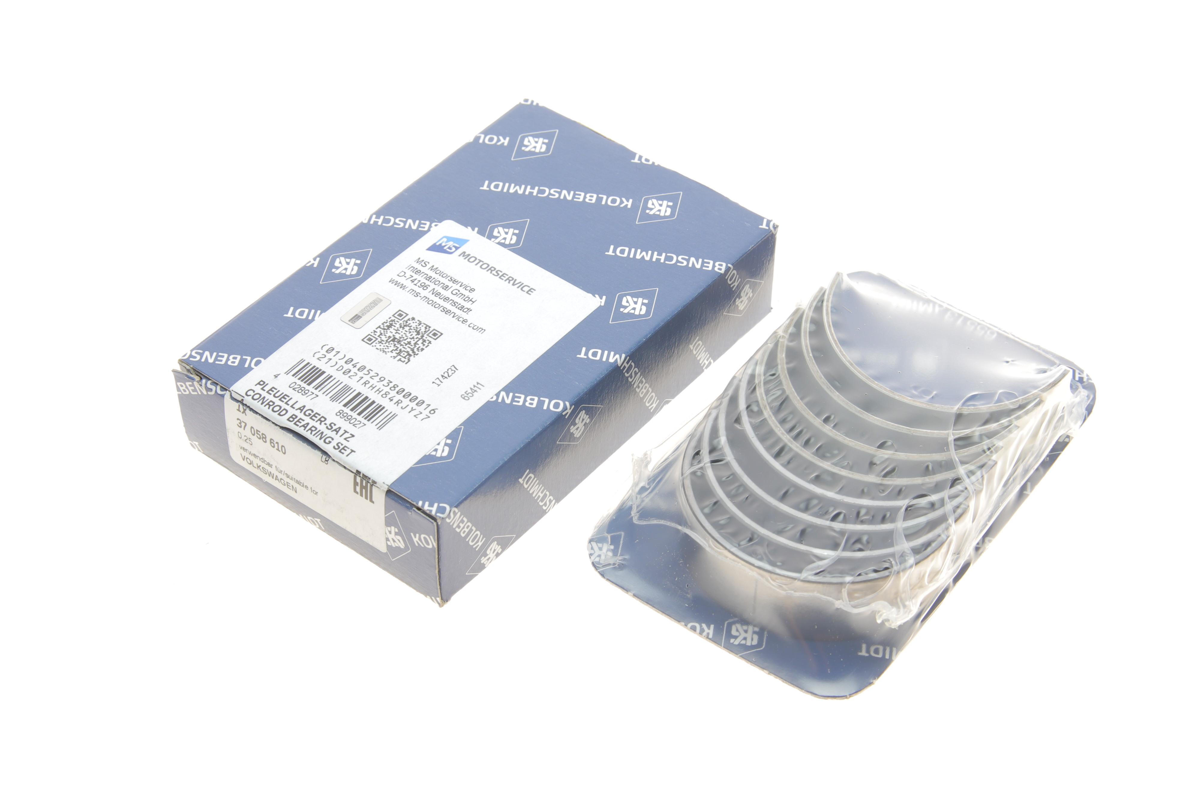 Вкладыши шатунные VW Golf VI/VII/Passat 1.4 TSI 12- (+0.25)