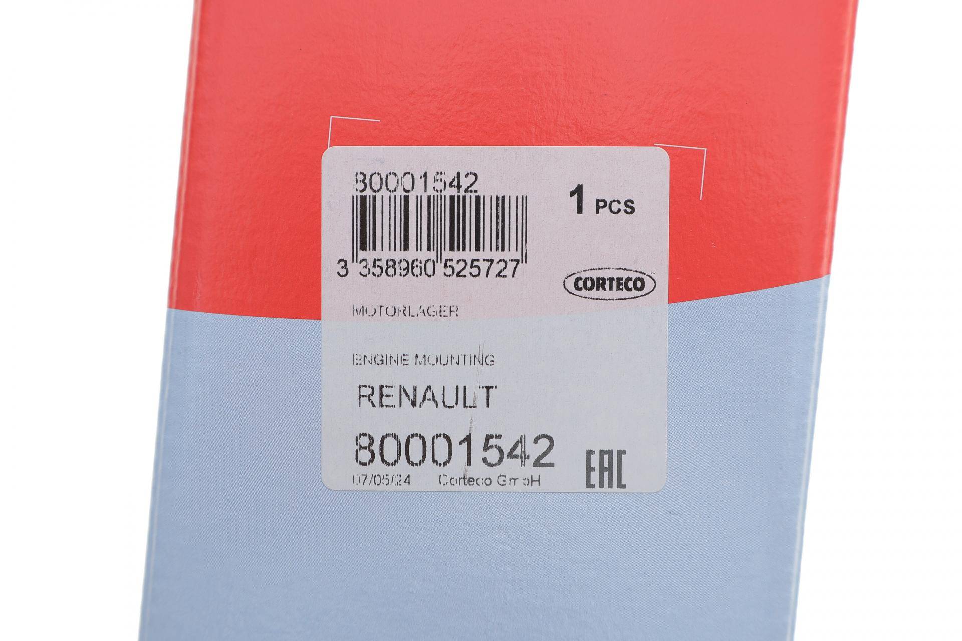 Подушка двигуна (задня) Renault Megane II/Kangoo 1.4-1.6/1.5 dCi 02- (косточка)