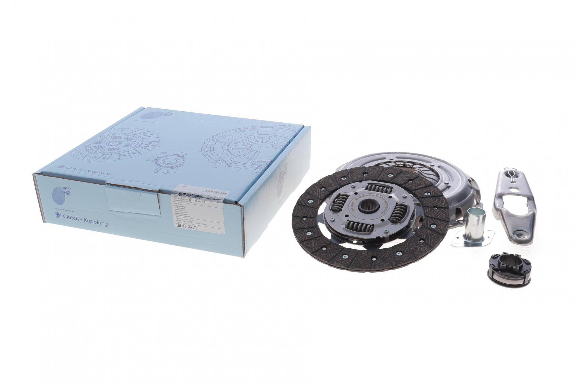 Комплект зчеплення VW Caddy 2.0SDI 03- (d=220mm) (+вижимний)