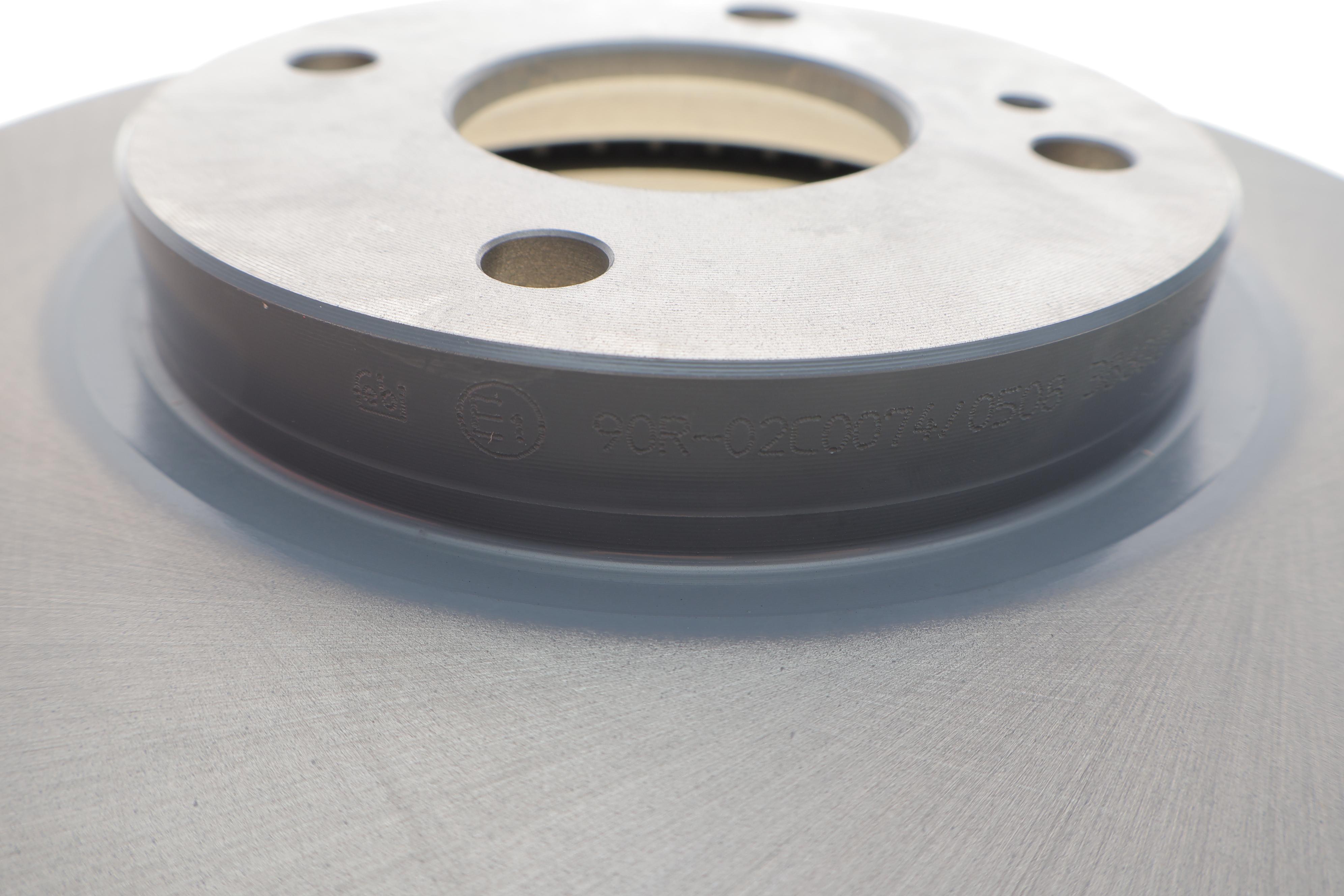 Диск тормозной (передний) Ford Fiesta 08- (258x23)