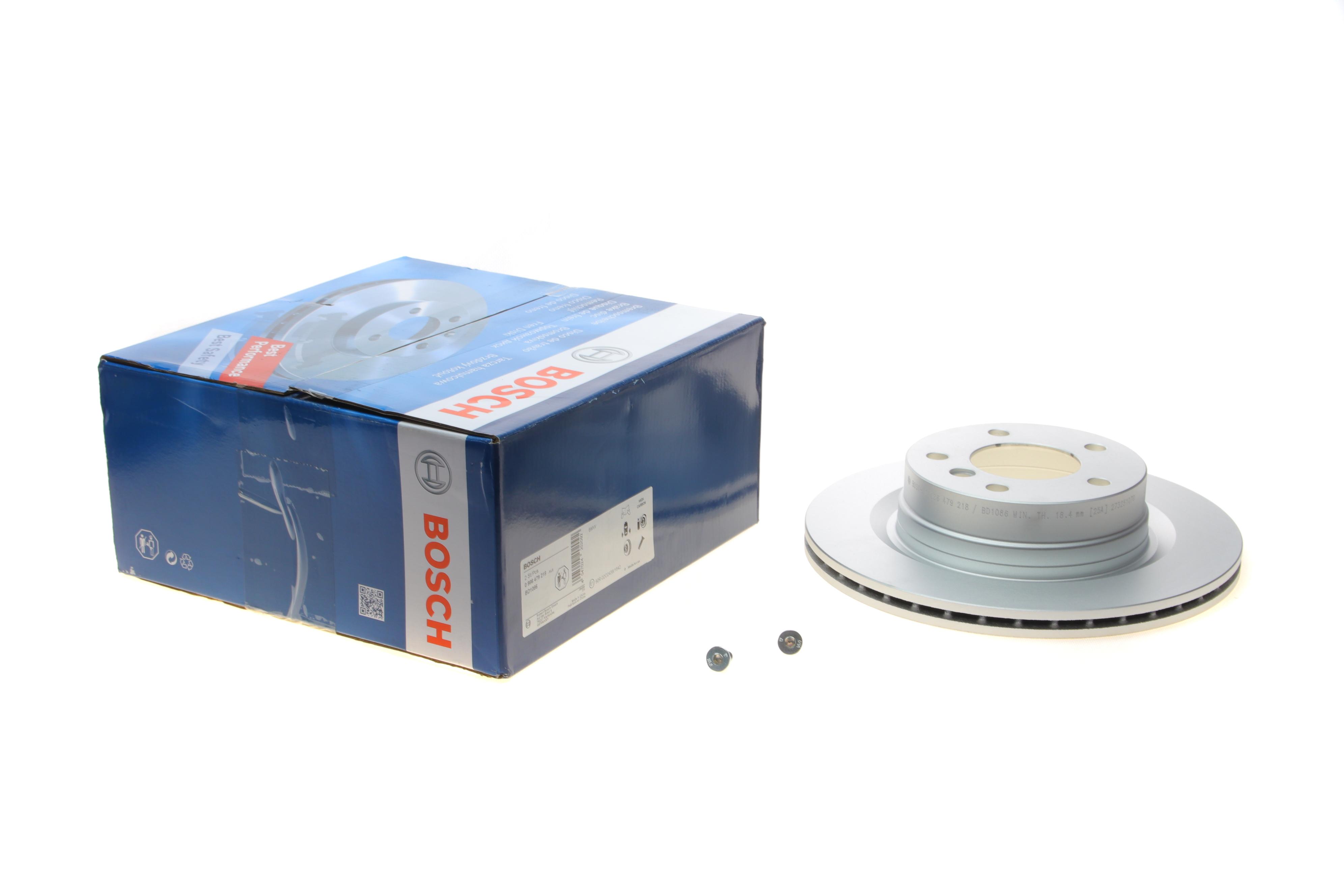 Диск гальмівний (задній) BMW 1 (E81/E87)/3 (E90/E91/E92) 05-13 (300x20) в к-ті з болтами