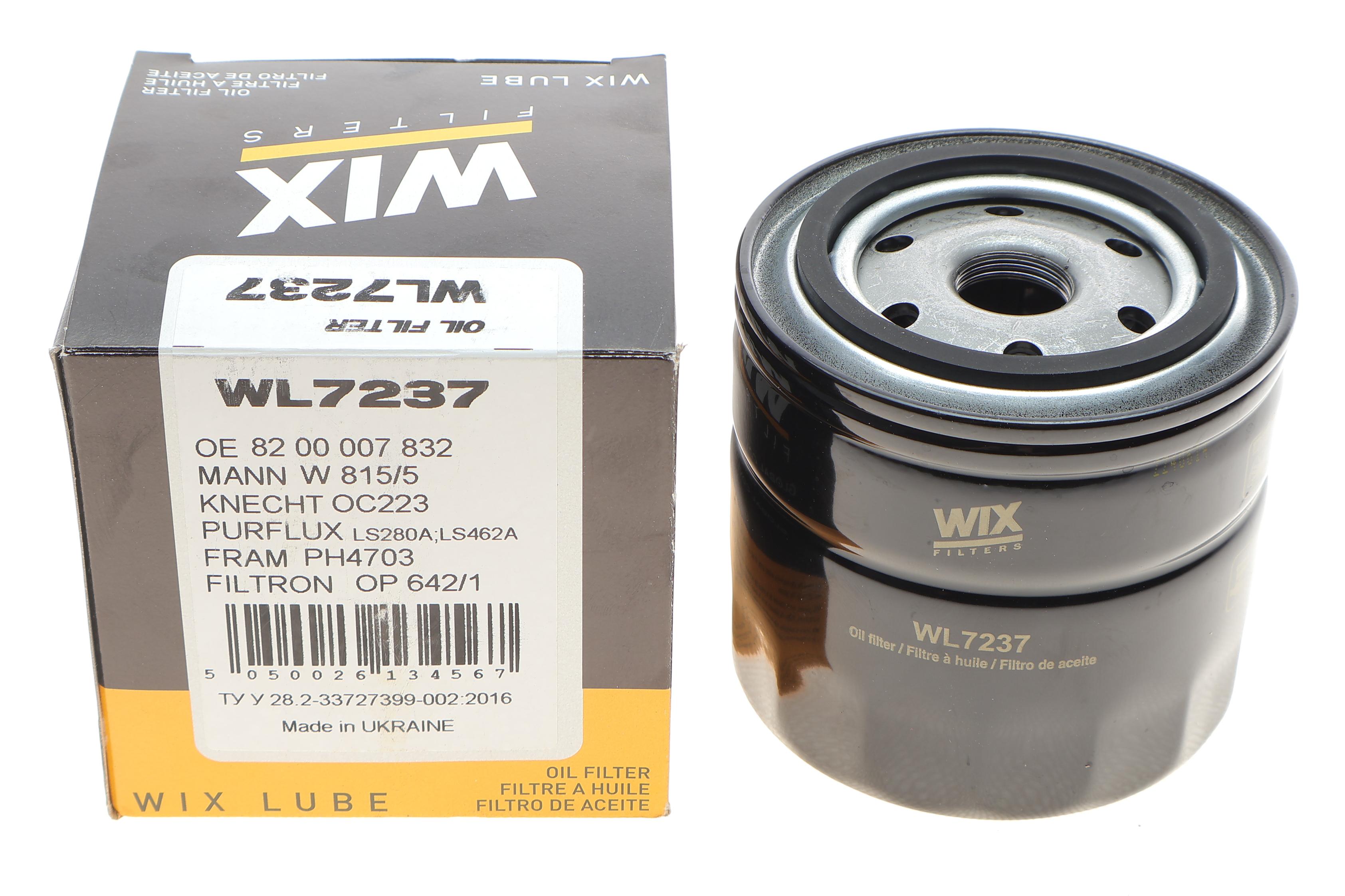 Фільтр масляний Renault Trafic/Master 2.1D 80-00