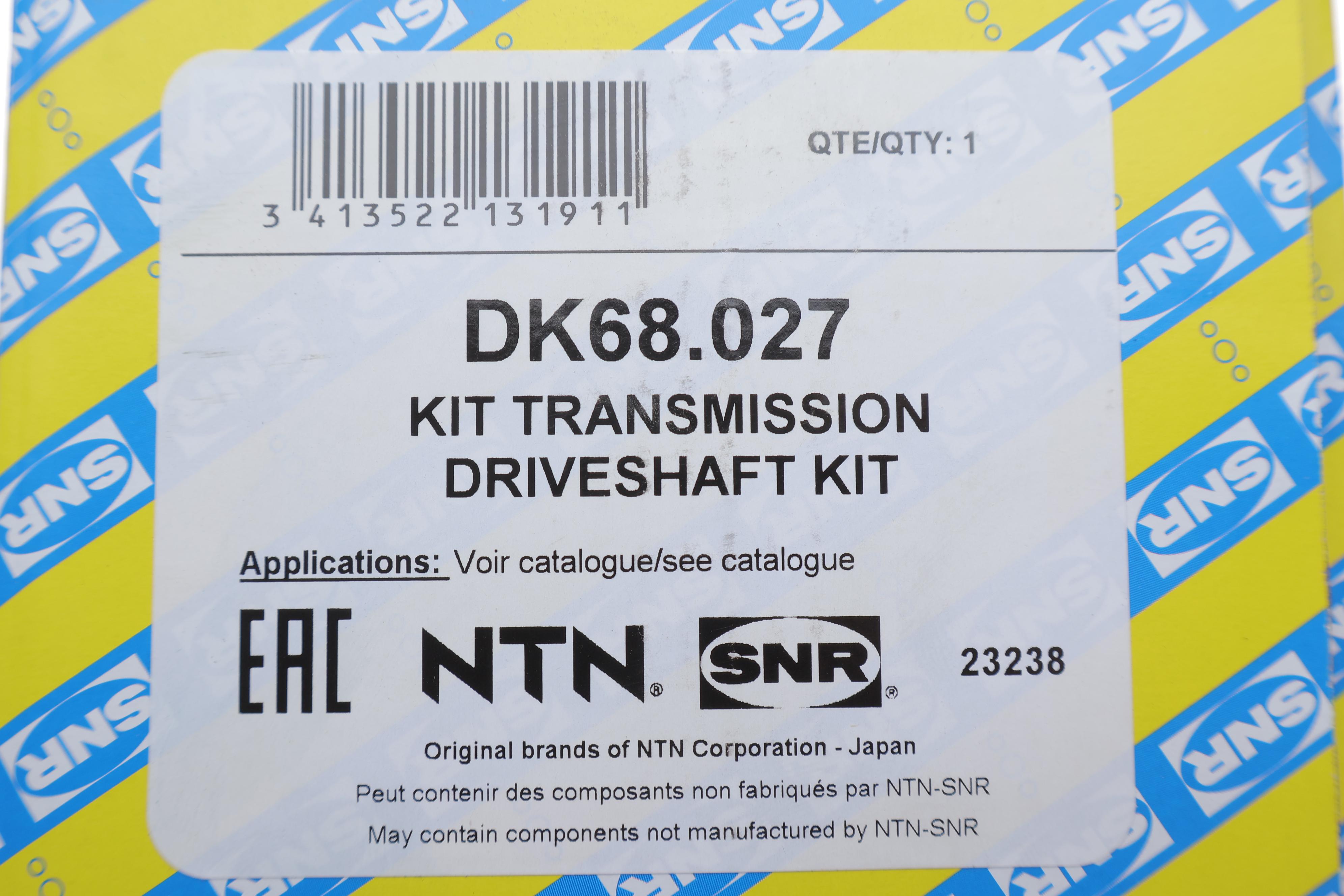 Полуось (передняя) Nissan Qashqai/X-Trail 1.6/2.0 dCi 07-13 (L) (29x29x615)