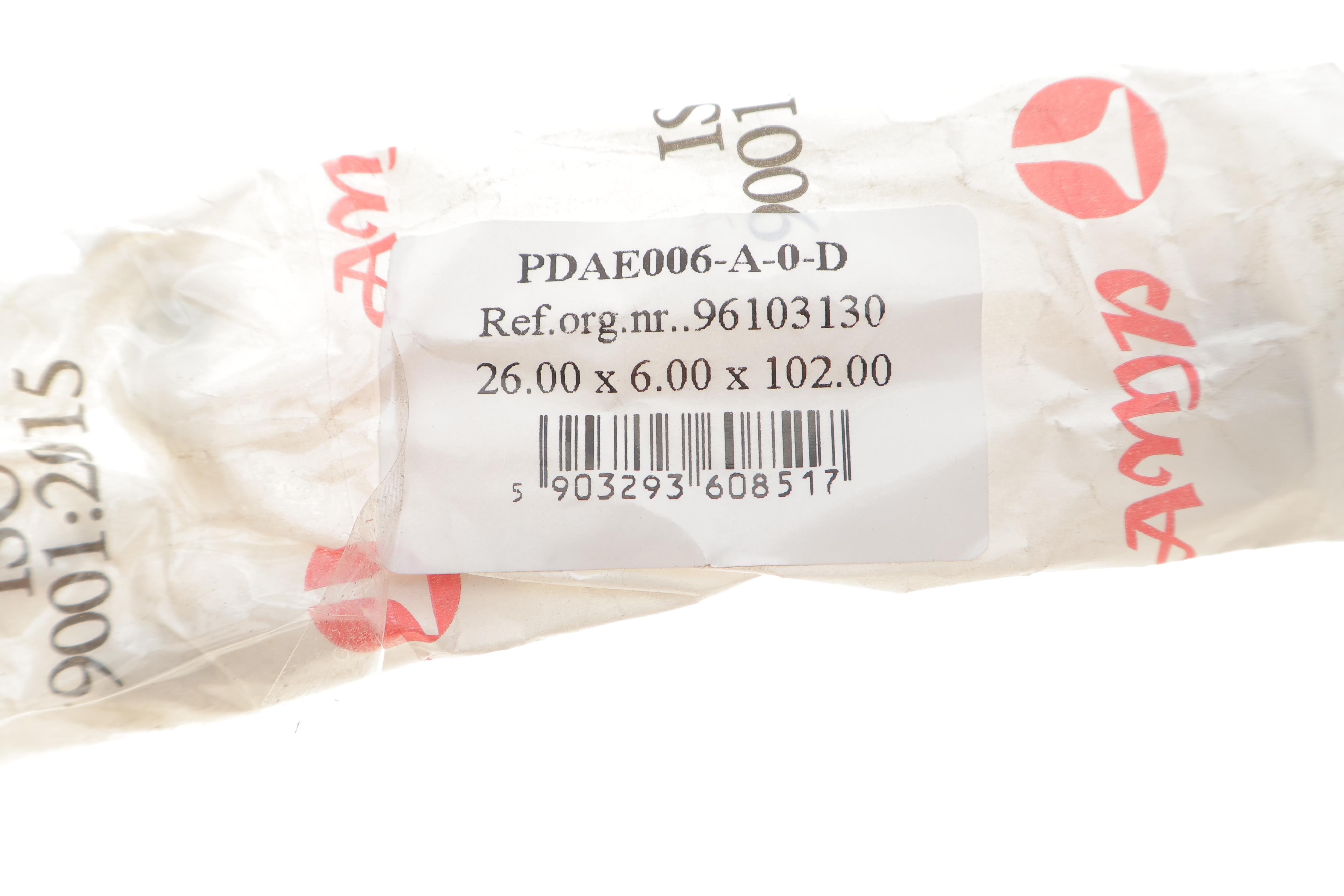 Клапан (випуск) Daewoo Lanos 1.6 16V 97 (26x6x102) (вальцювання)