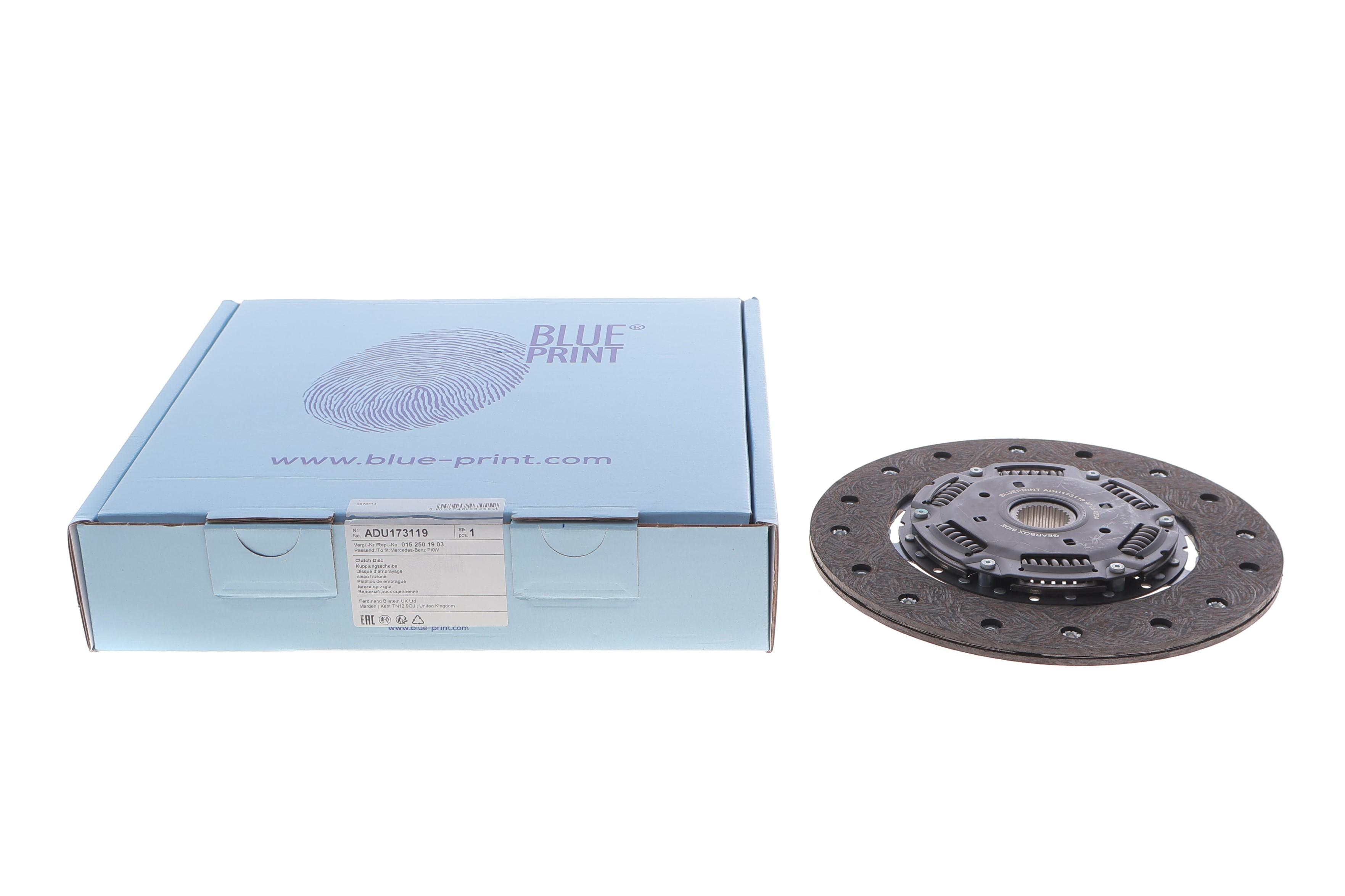 Диск сцепления MB Sprinter 312 2.9TDI (d=250mm)