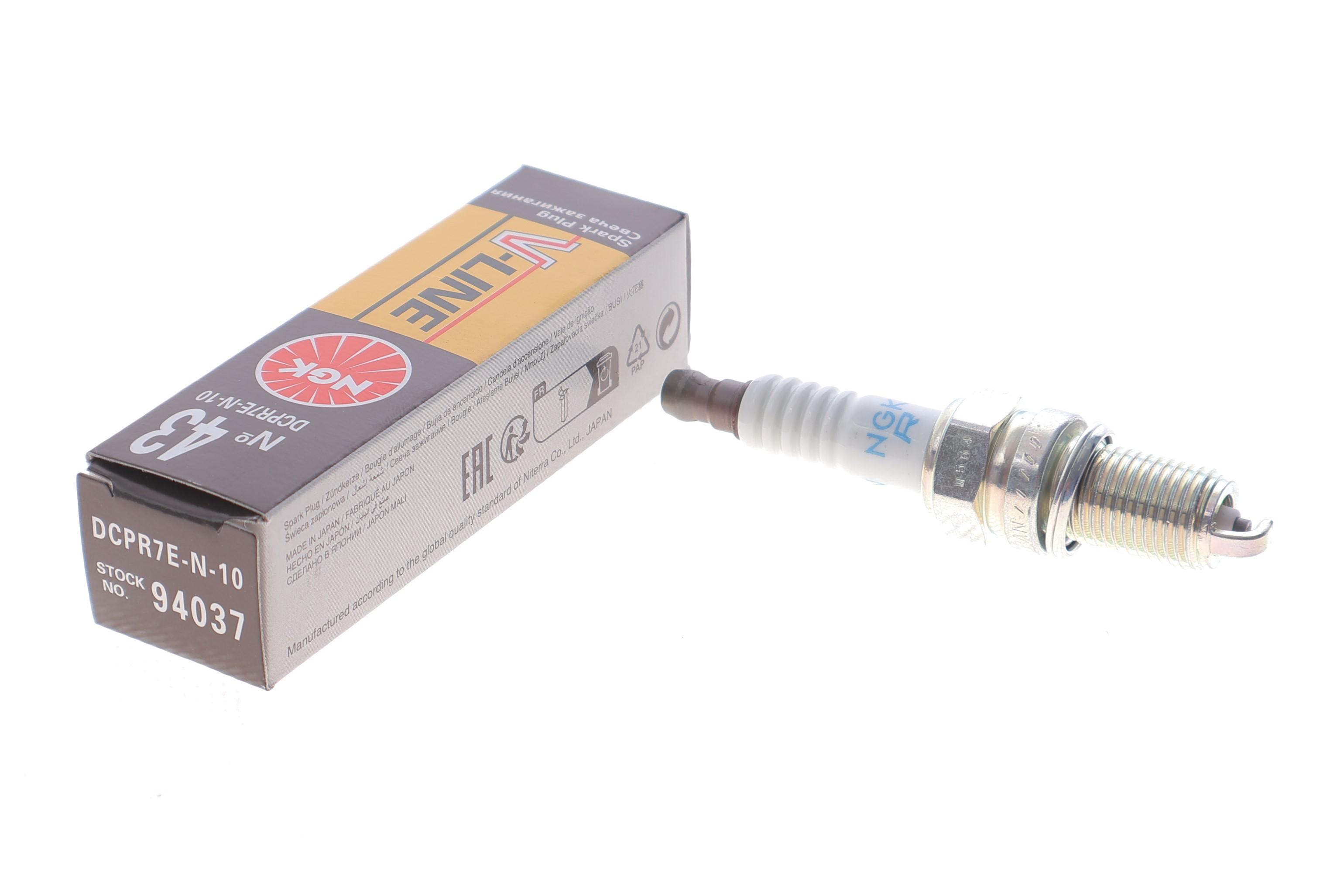 Свічка запалювання Fiat Doblo 1.4 10-/Punto 1.2-1.4i 99- DCPR7E-N-10/22)