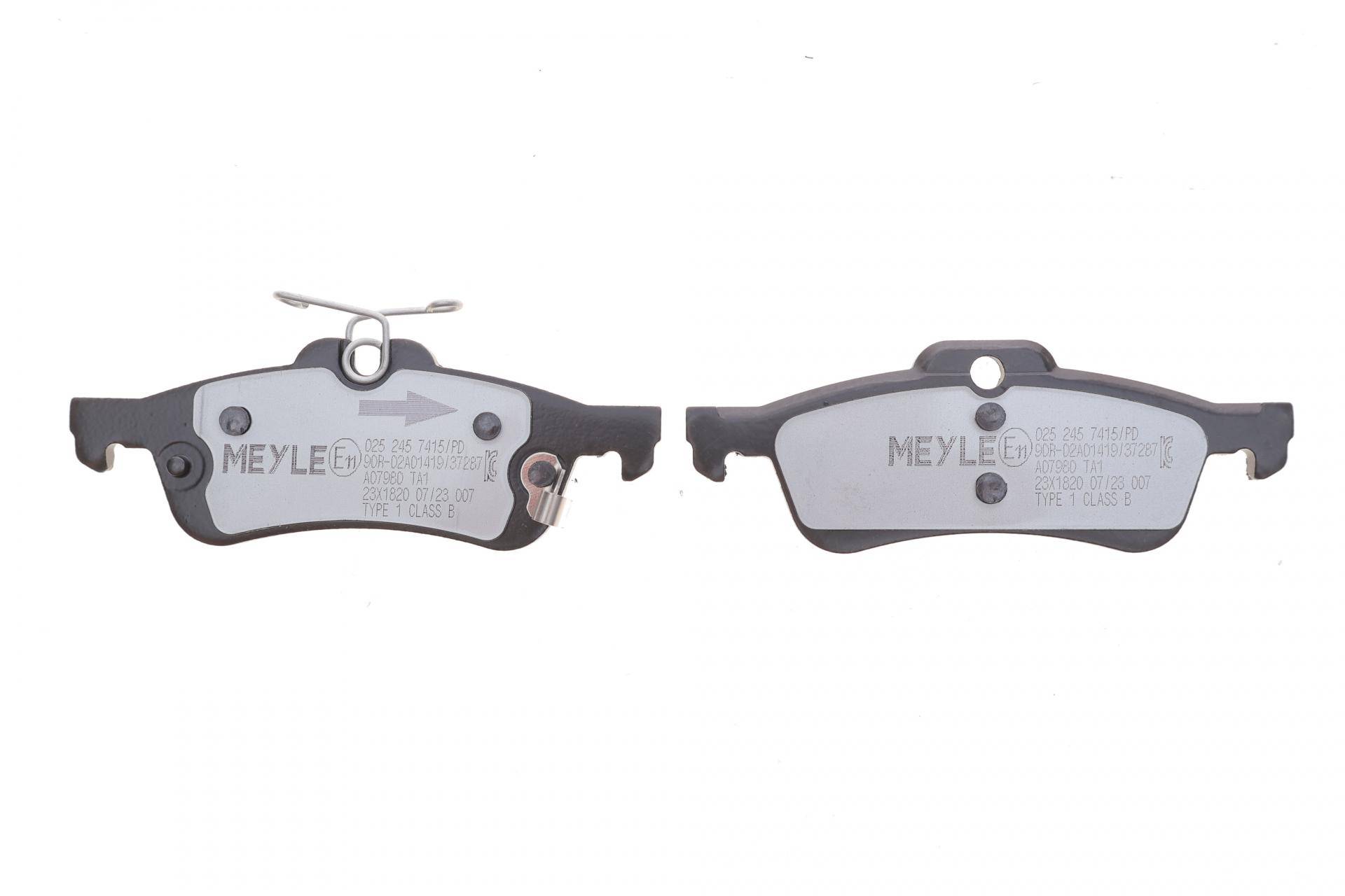 Колодки гальмівні (задні) Honda Civic IX 12-/Yaris 15- (PREMIUM)