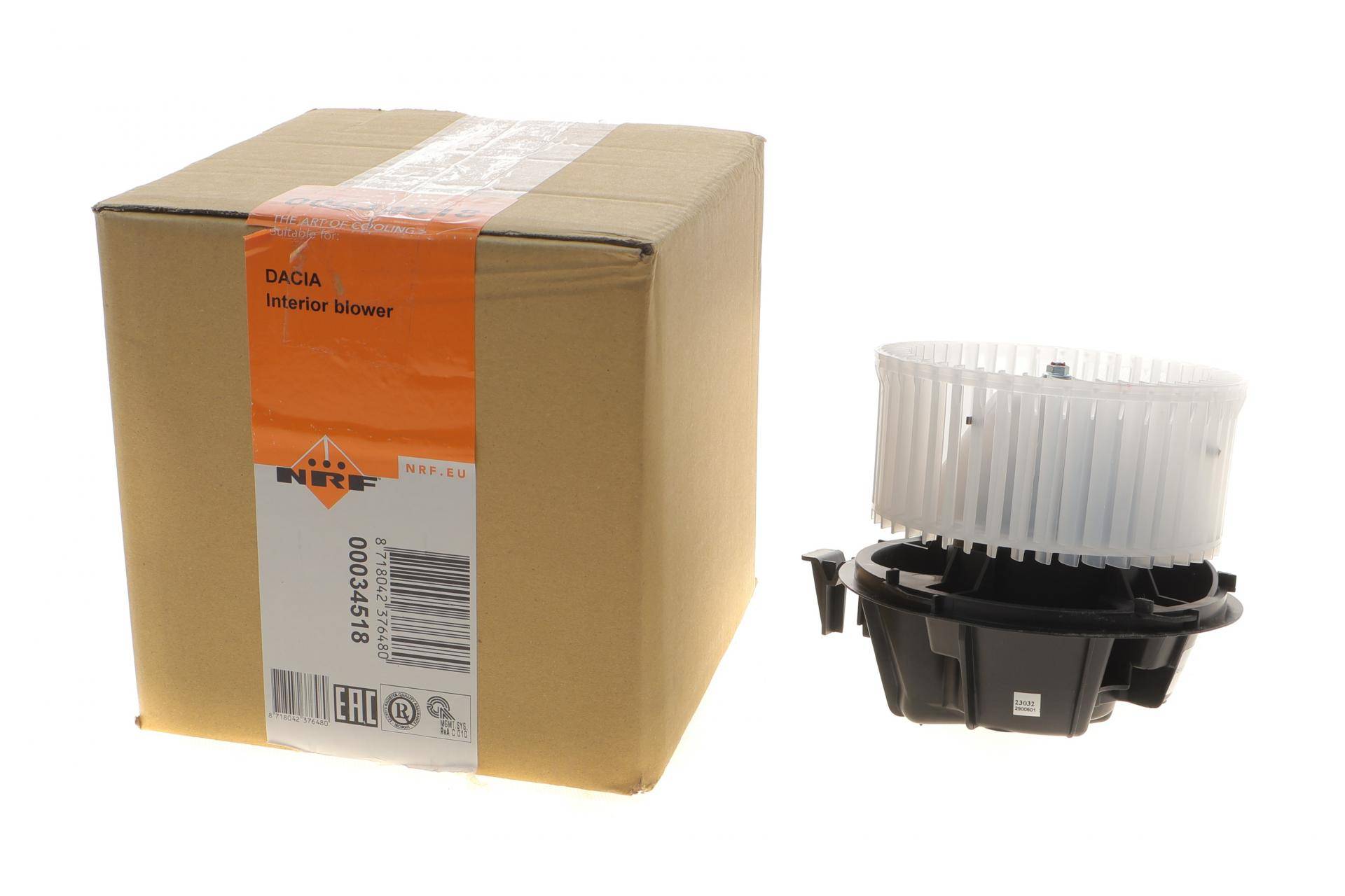 Моторчик пічки Dacia Duster/Lodgy 10-