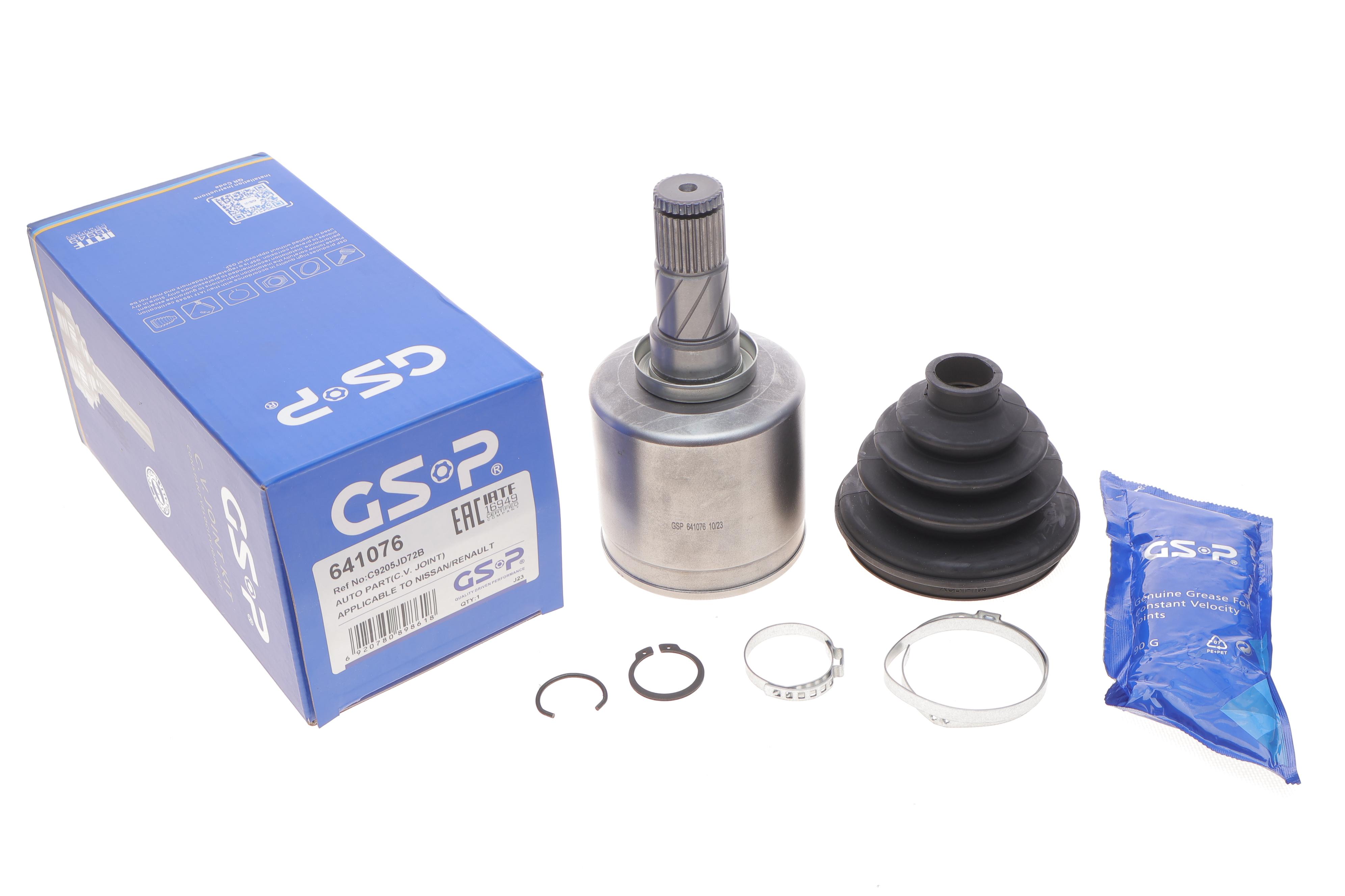 ШРКШ (внутрішній) Nissan Qashqai/X-Trail/Renault Koleos 1.6/2.0 dCi 07- (L) (29x29x181.5)