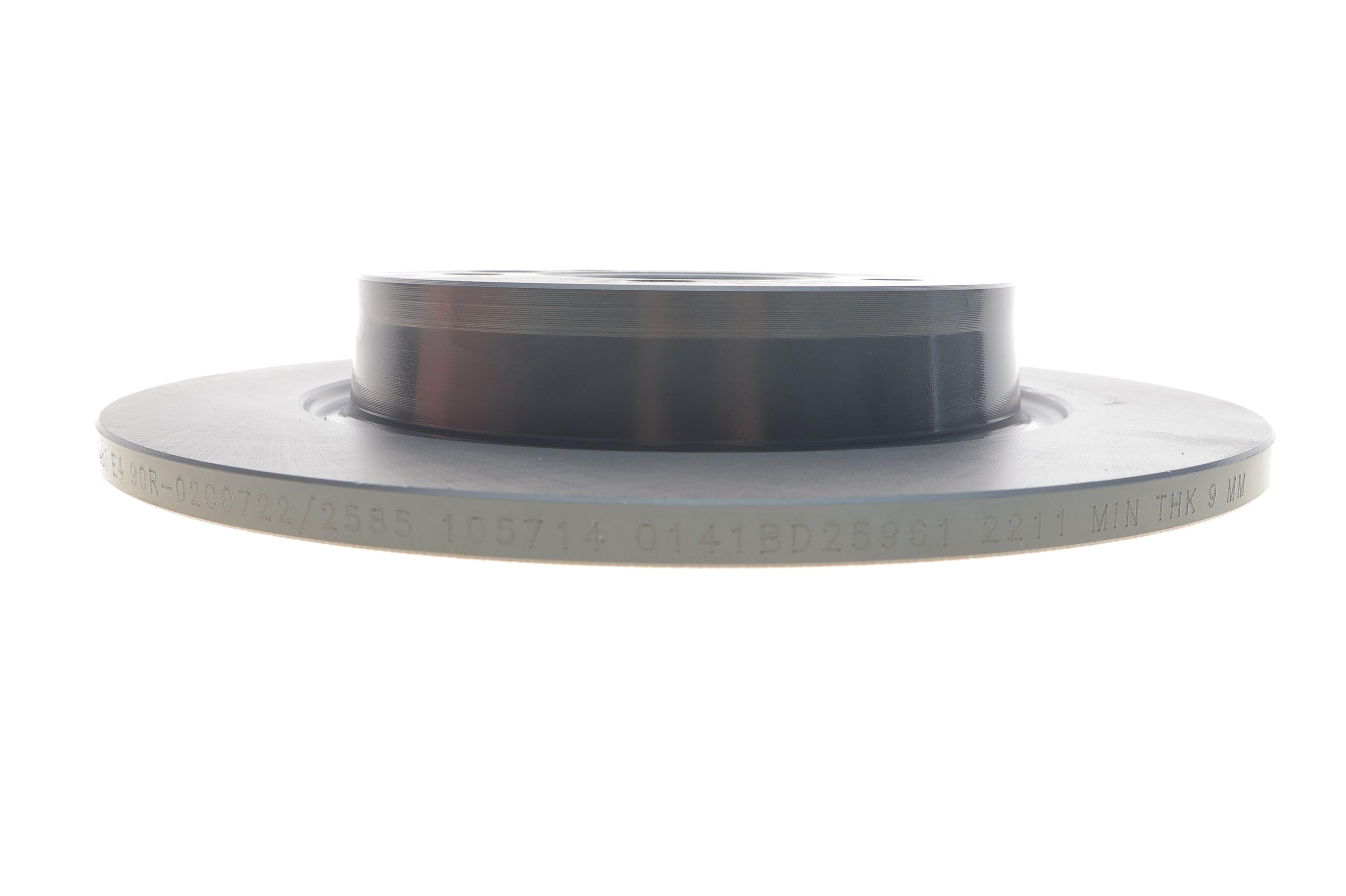 Диск тормозной (задний) Ford C-max/Focus II/Volvo C30/C70/S40/V50 06-12/V40 12- (280x11)