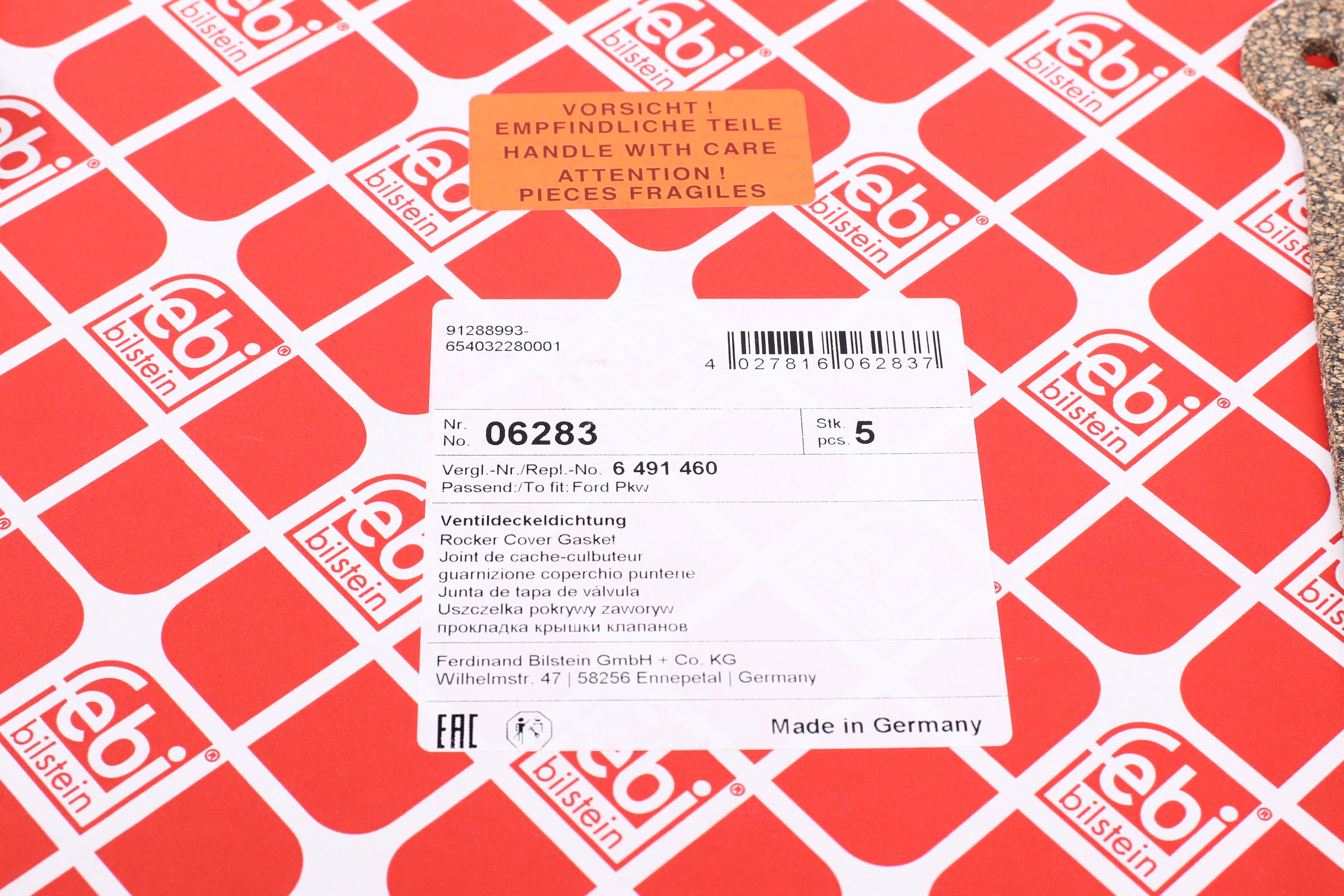 Прокладка кришки клапанів Ford Transit 1.6/2.0 -94