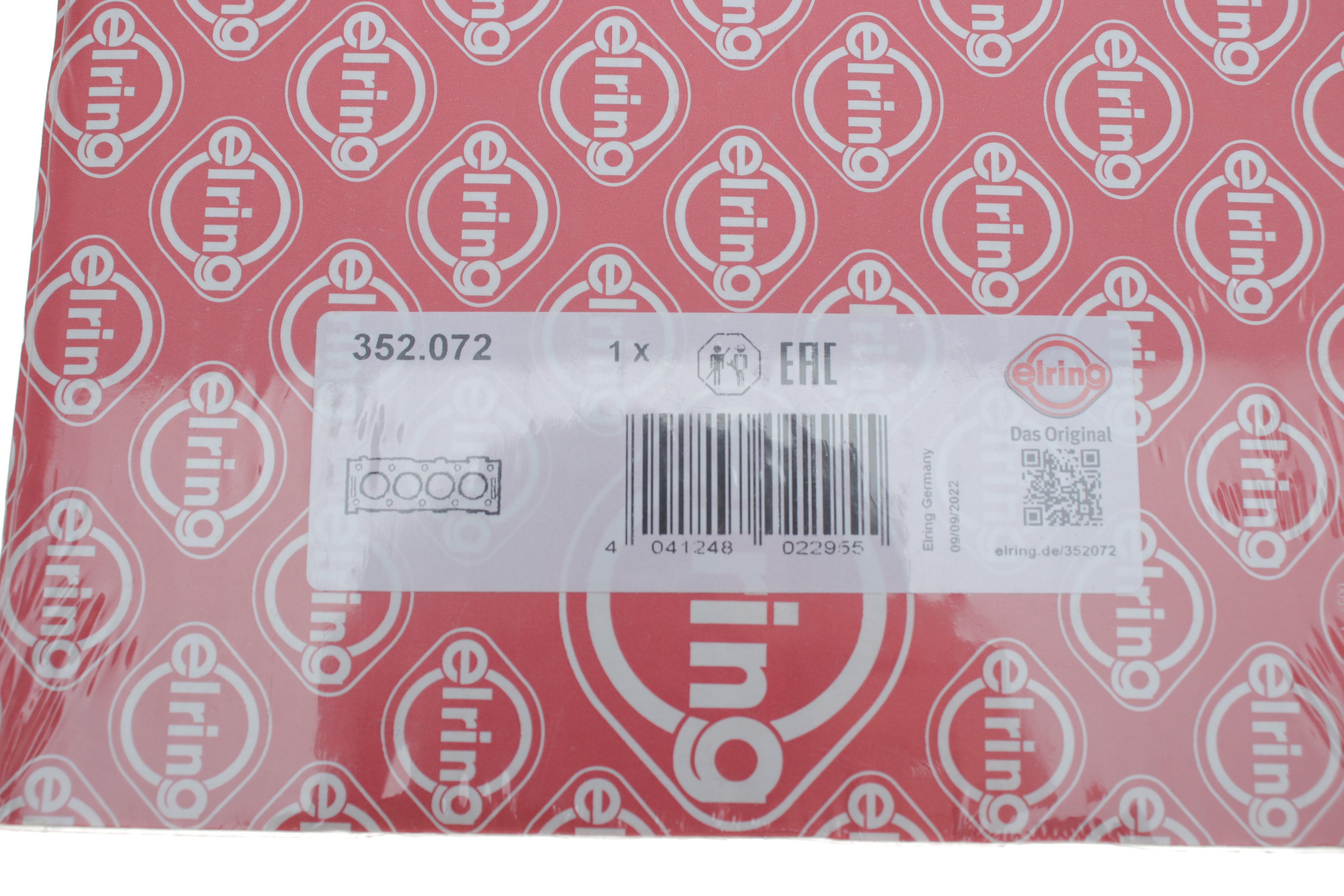 Прокладка ГБЦ Renault Trafic 1.4 -91 (1.27mm)