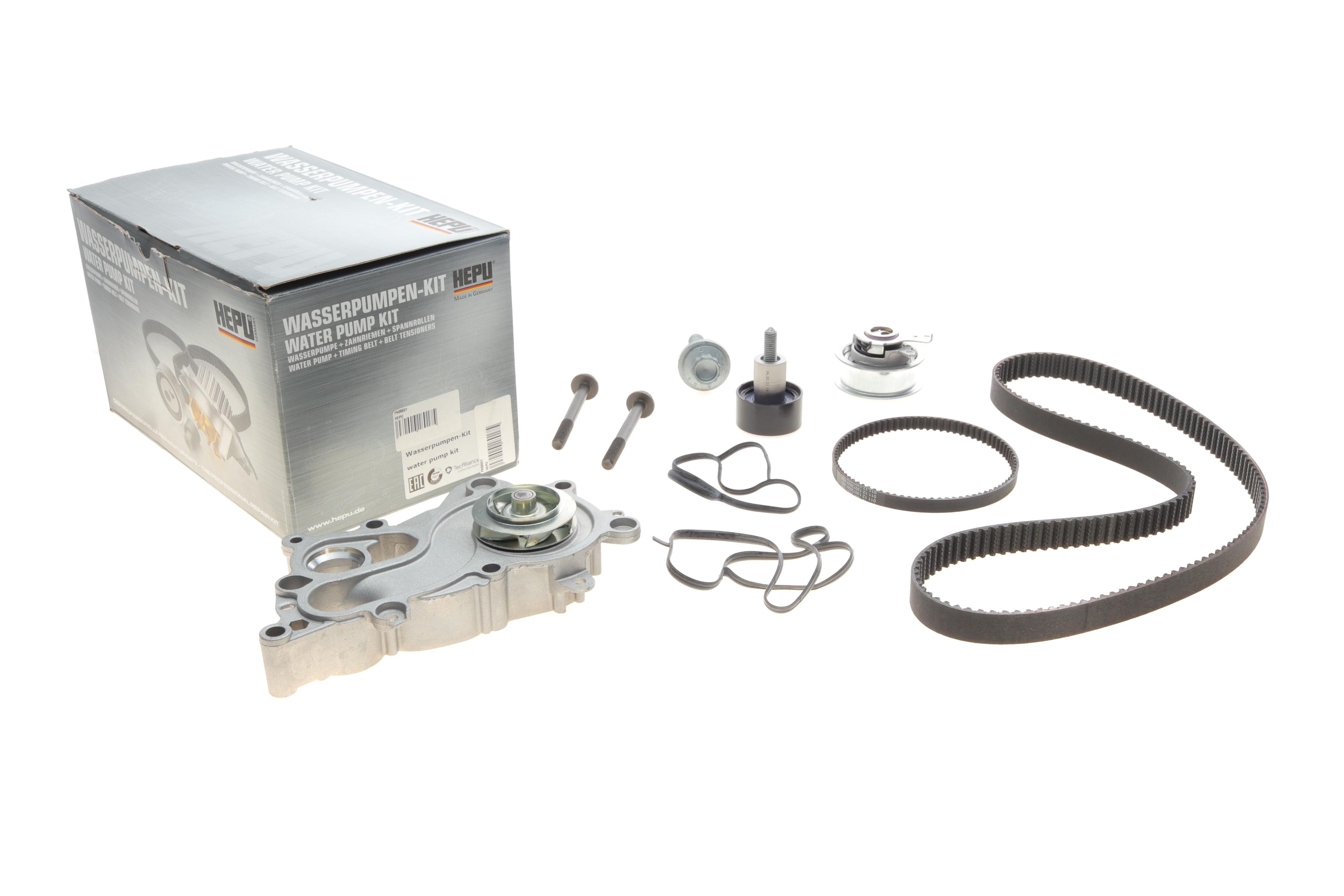 Комплект ГРМ + помпа VW Caddy/Golf/Skoda Octavia/Audi A1/A3 1.0/1.2TSI 12- (+ ремінь помпи)