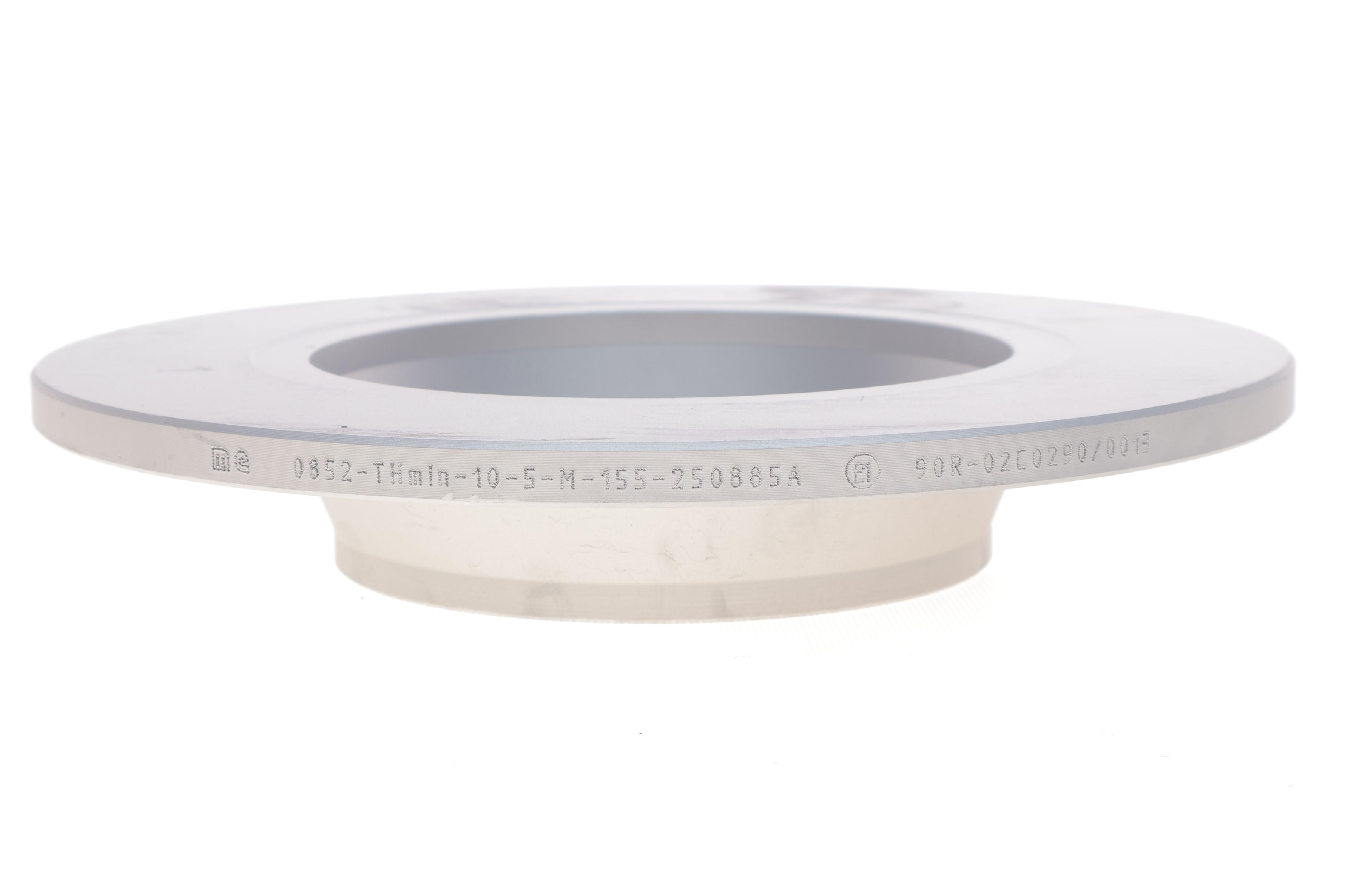 Диск гальмівний (задній) Audi A3/Skoda Octavia/Superb/VW Golf/Passat 03- (282x12) (з покр.) (повний)