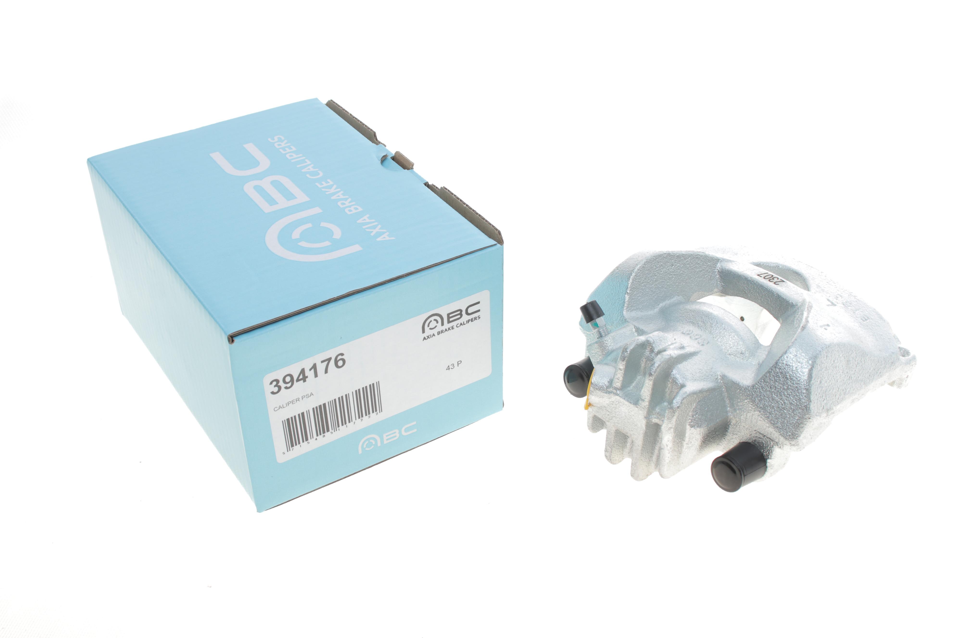 Супорт гальмівний (передній) (L) Citroen Berlingo/Peugeot Partner 00- (d=60mm) (Ate)