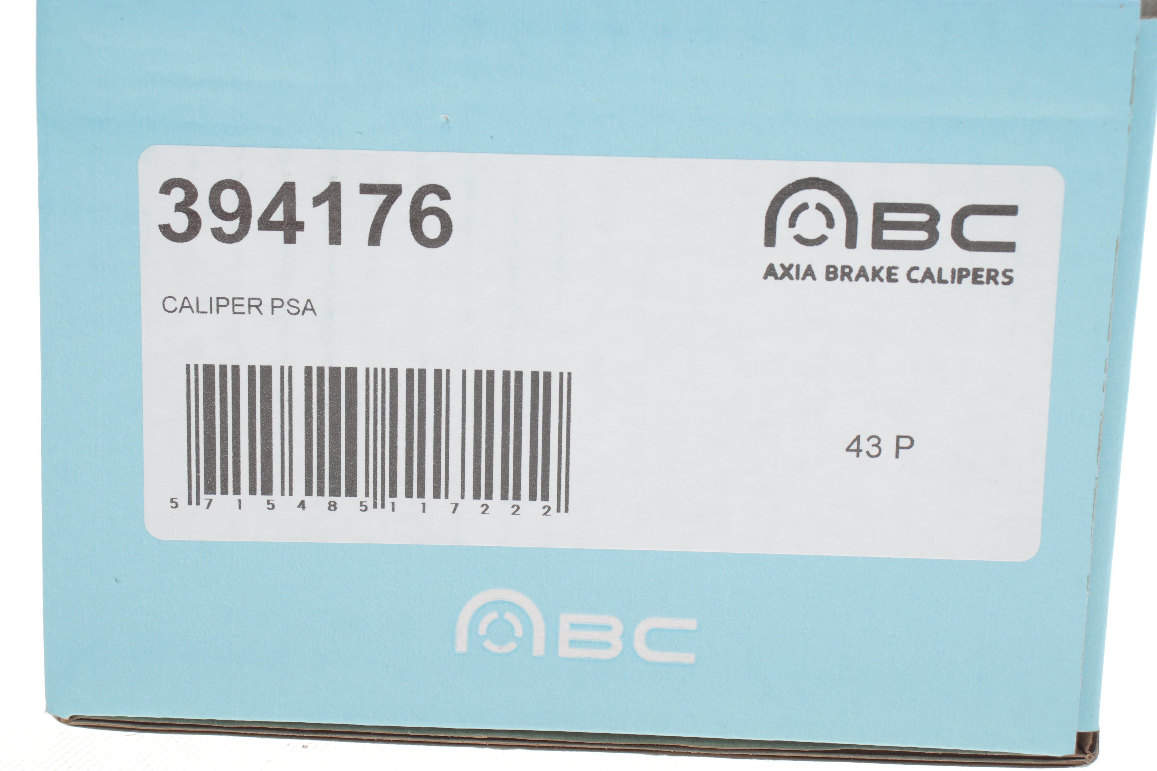 Супорт гальмівний (передній) (L) Citroen Berlingo/Peugeot Partner 00- (d=60mm) (Ate)