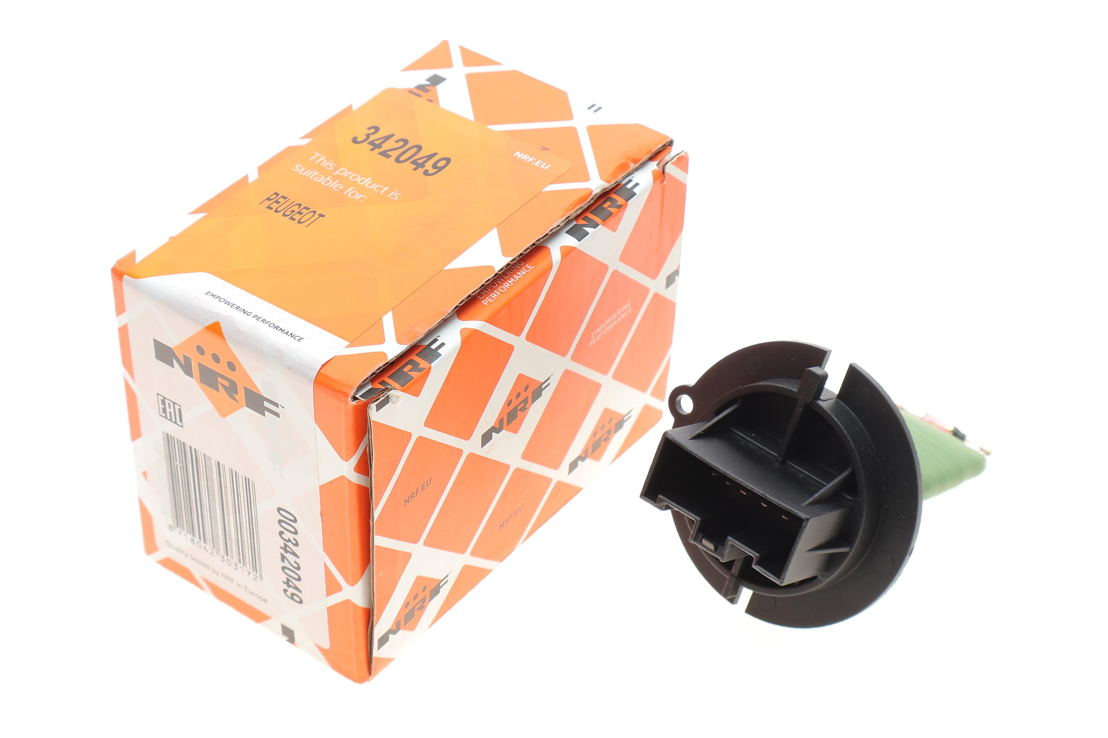 Реостат пічки Peugeot 206/307 02-