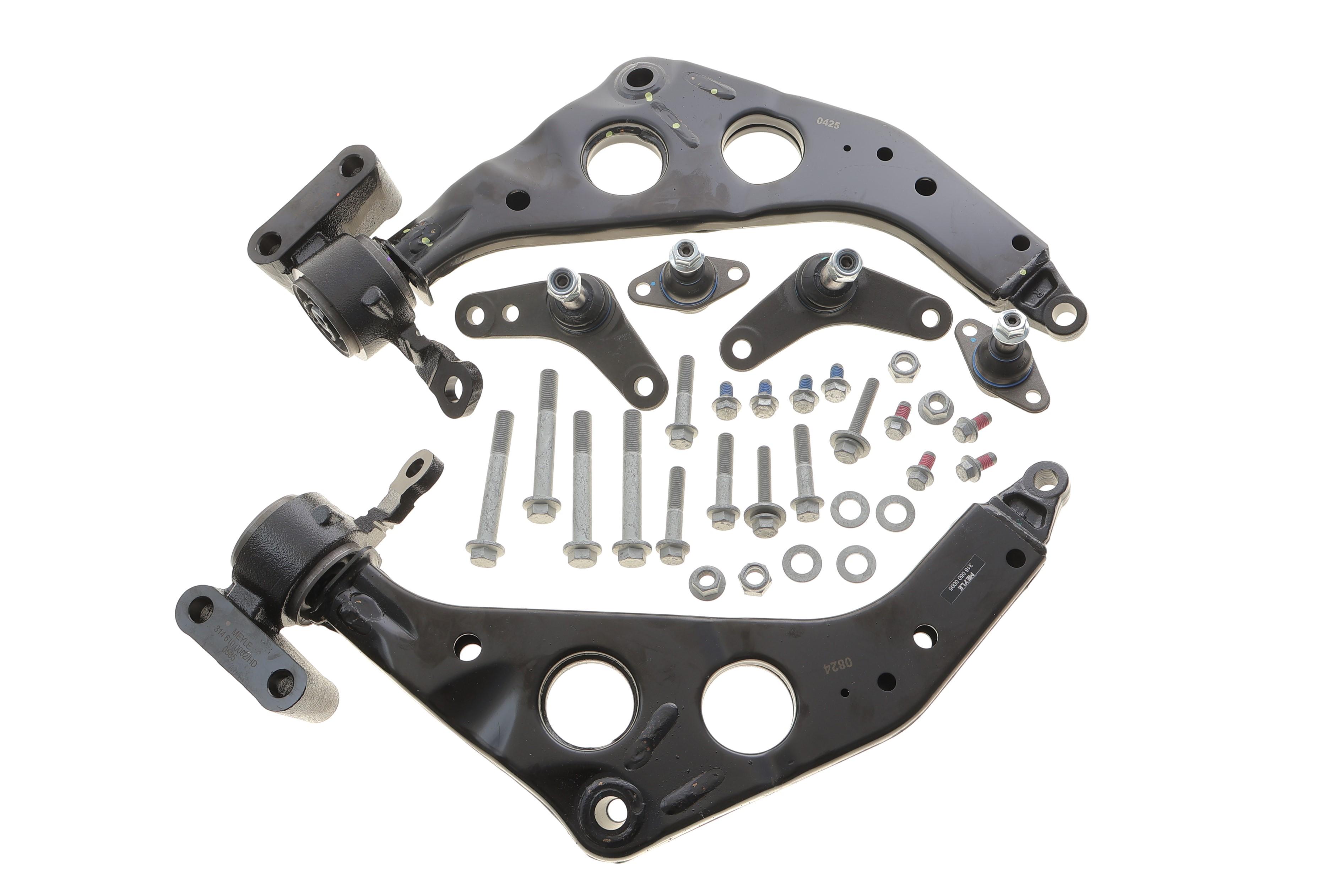 Комплект важелів підвіски (передньої) Mini (R50/R53/R52) 01-08 (з болтами)