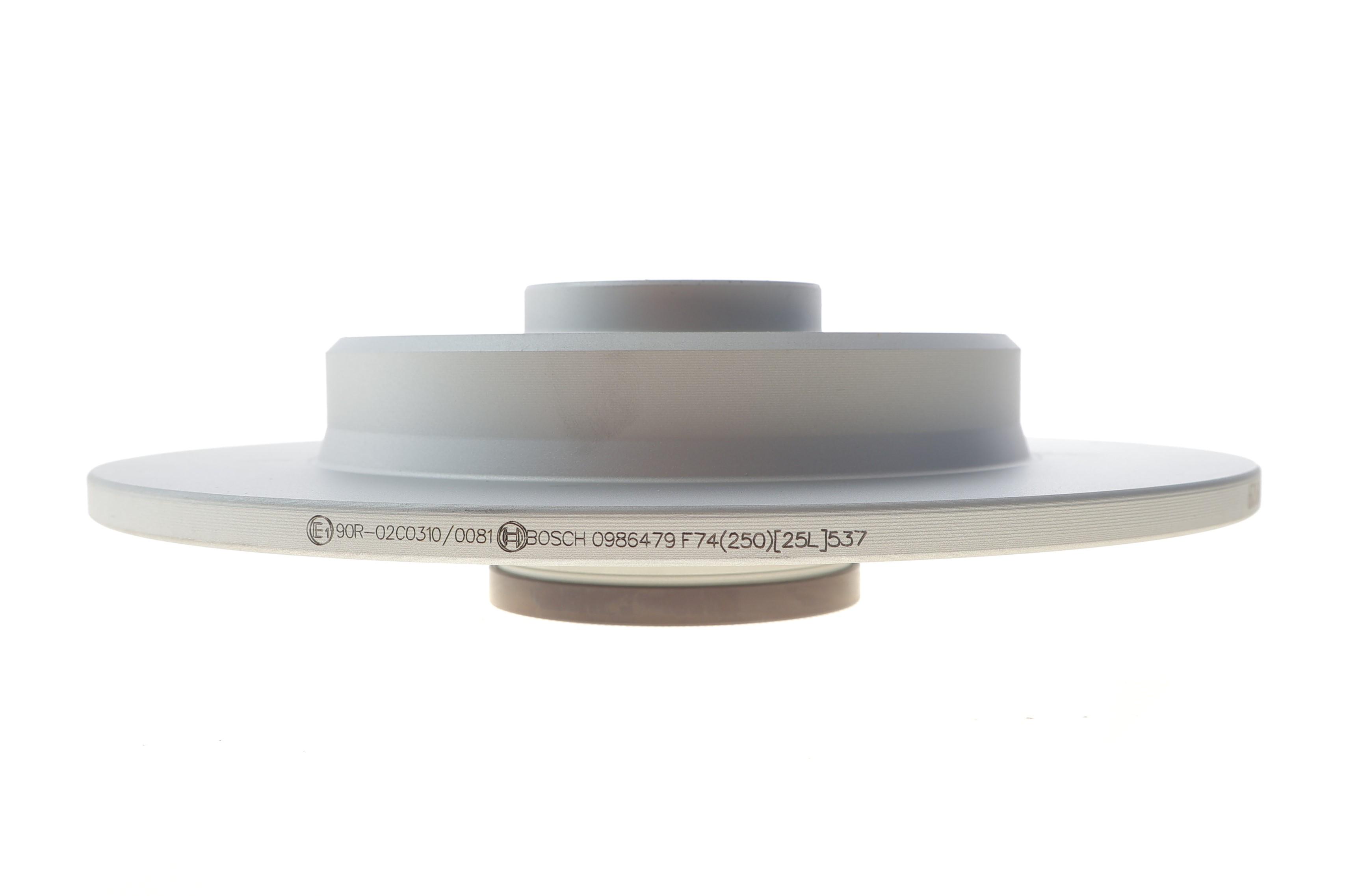 Диск тормозной (задний) Peugeot 2008 18-/Citroen C3 Aircross 17-/C4 Cactus 17- (244x9)(c подшипник.)